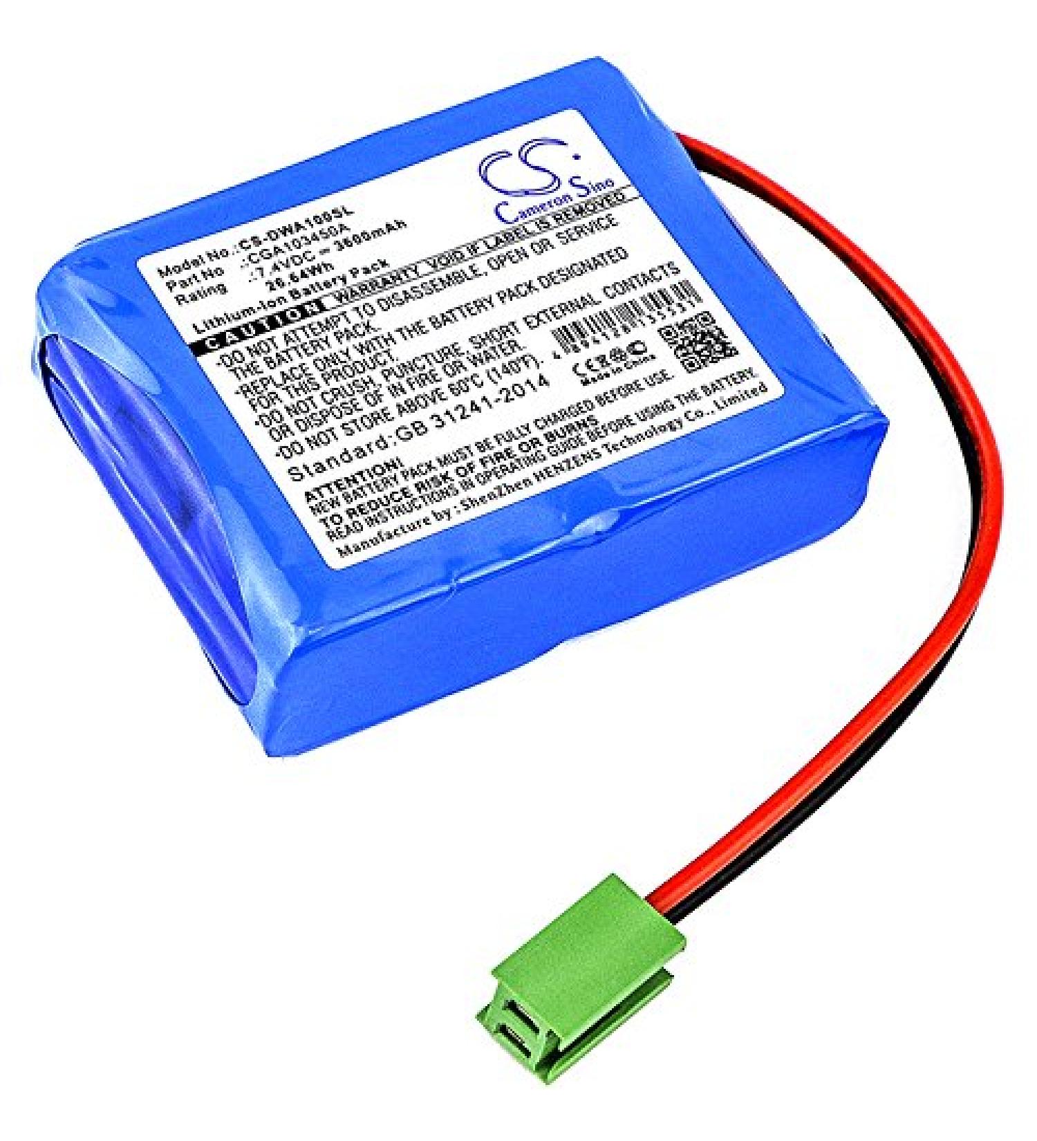 Buy Wheel Alignment System Replacement Battery for CEMB DWA 1000 | E-1080 Compatible 3600mAh Battery - Buy Online on GoSupps.com