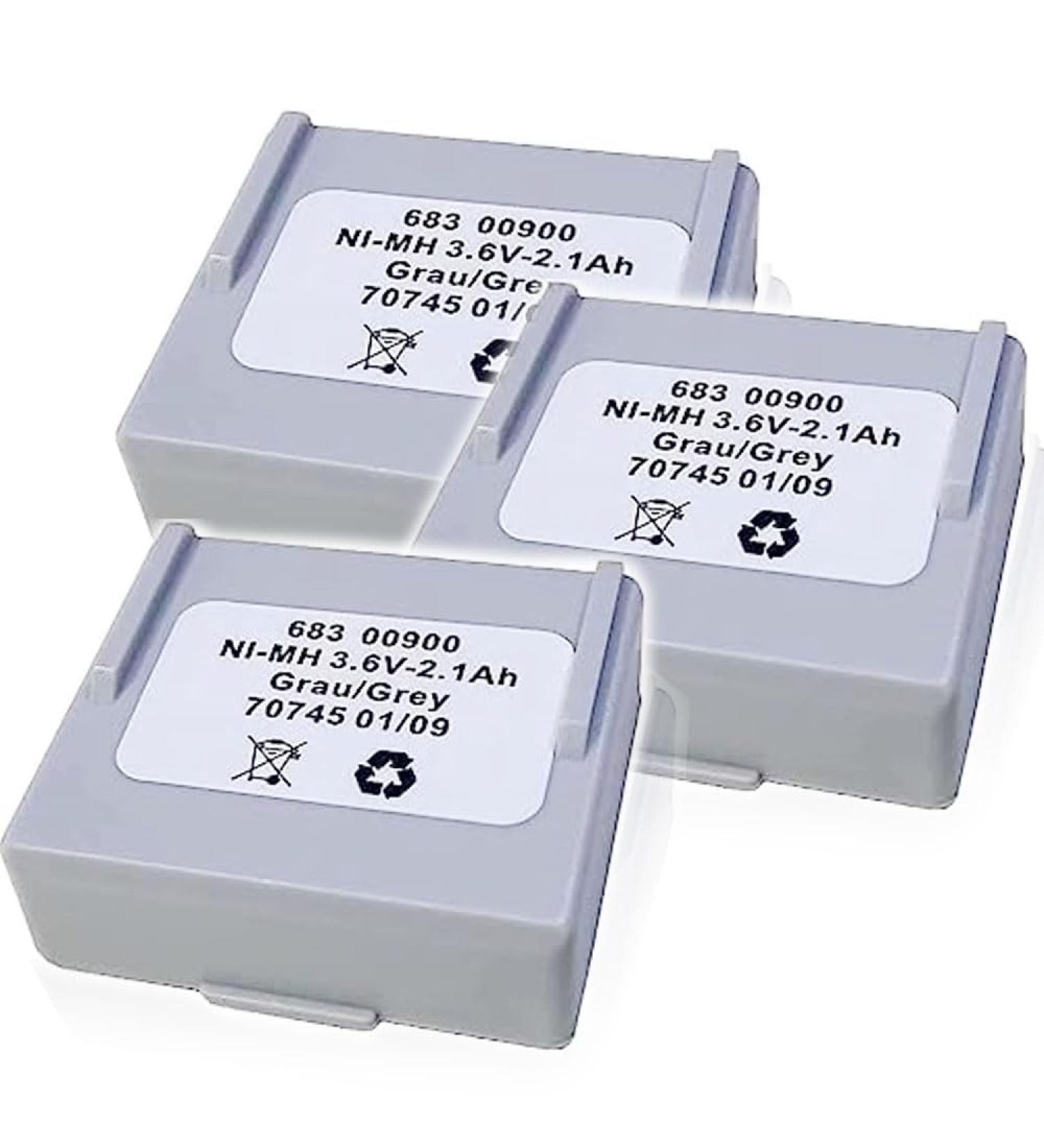 Buy 3 Pack 3.6V 2100mAh Rechargeable Ni-MH Battery for Crane Remote Control - Long Lasting Power & International Shipping - Buy Online on GoSupps.com