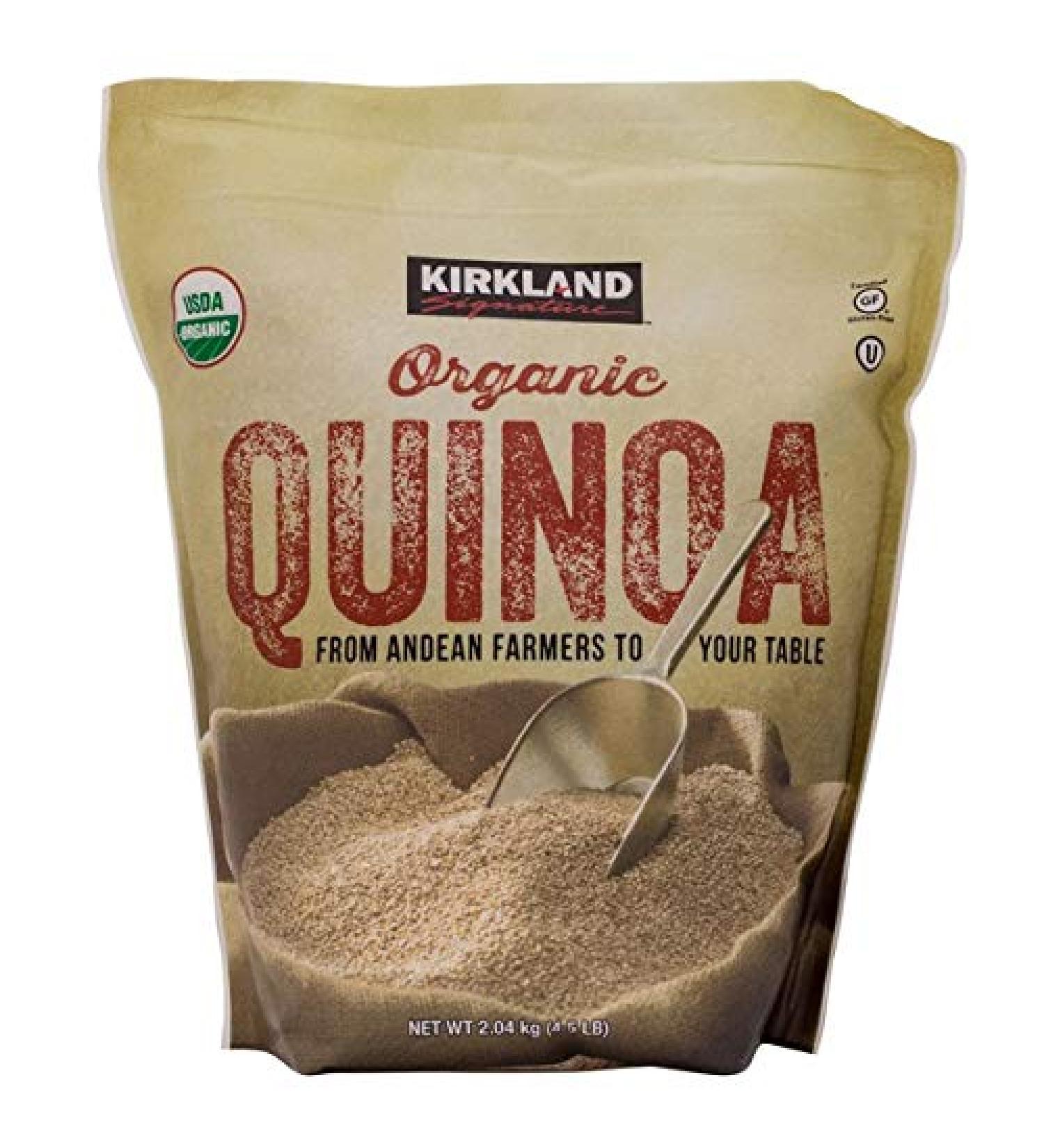 Kirkland Signature Organic Gluten-Free Quinoa 4.5 lbs from Andean | Buy Online - Buy Online on GoSupps.com
