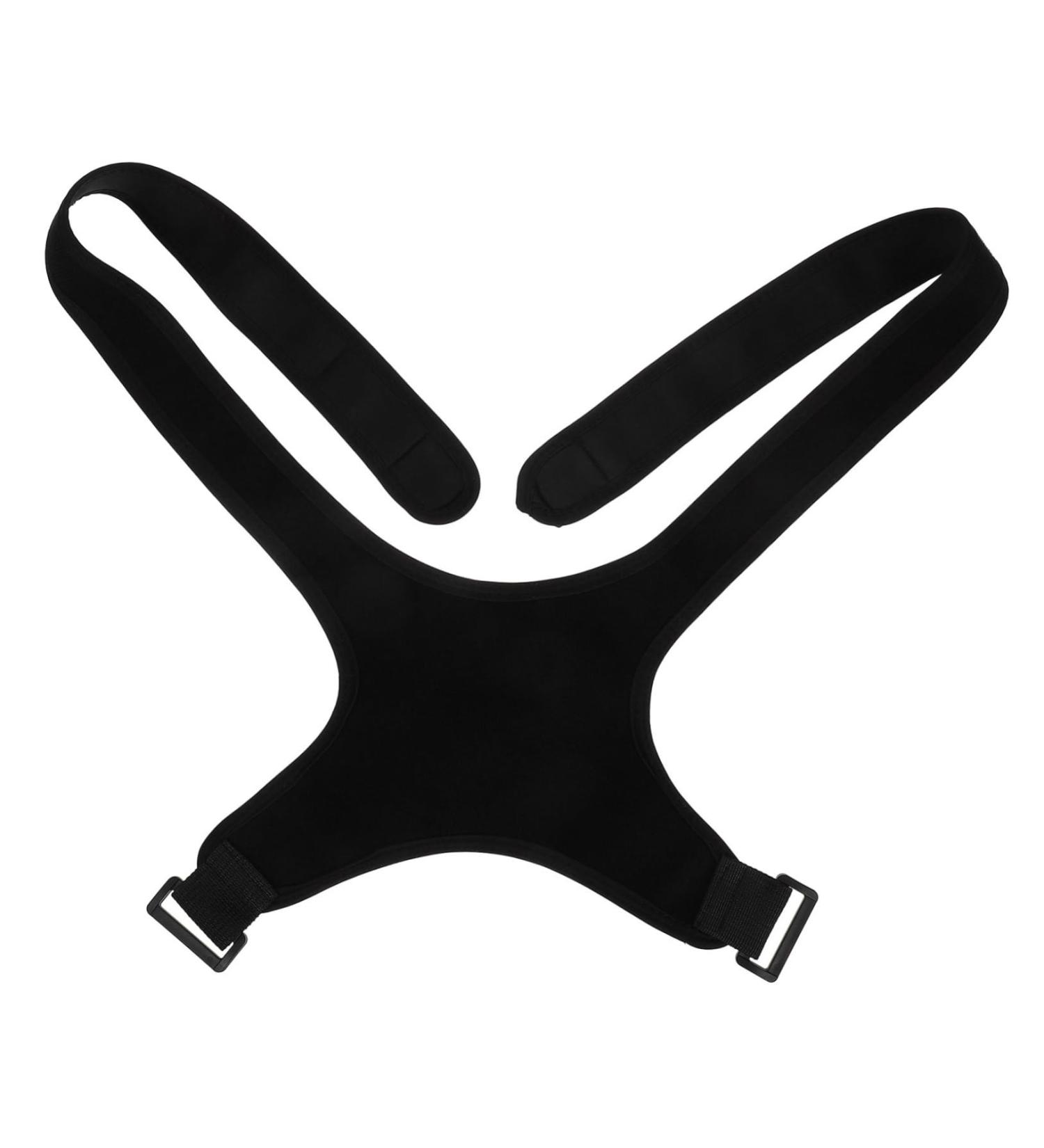 Gatuida Belt Holder Brace Shoulder Rest Straightener Men Women Posture Band Black Polyester - Buy Online on GoSupps.com