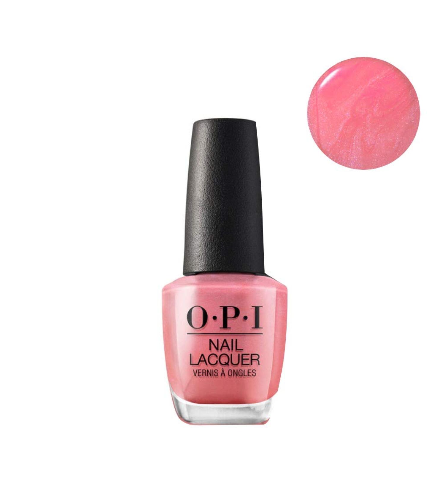 OPI Classic Nail Polish | Long-Lasting Luxury Nail Varnish | Original High-Performance | Hawaiian Orchid 15 ml