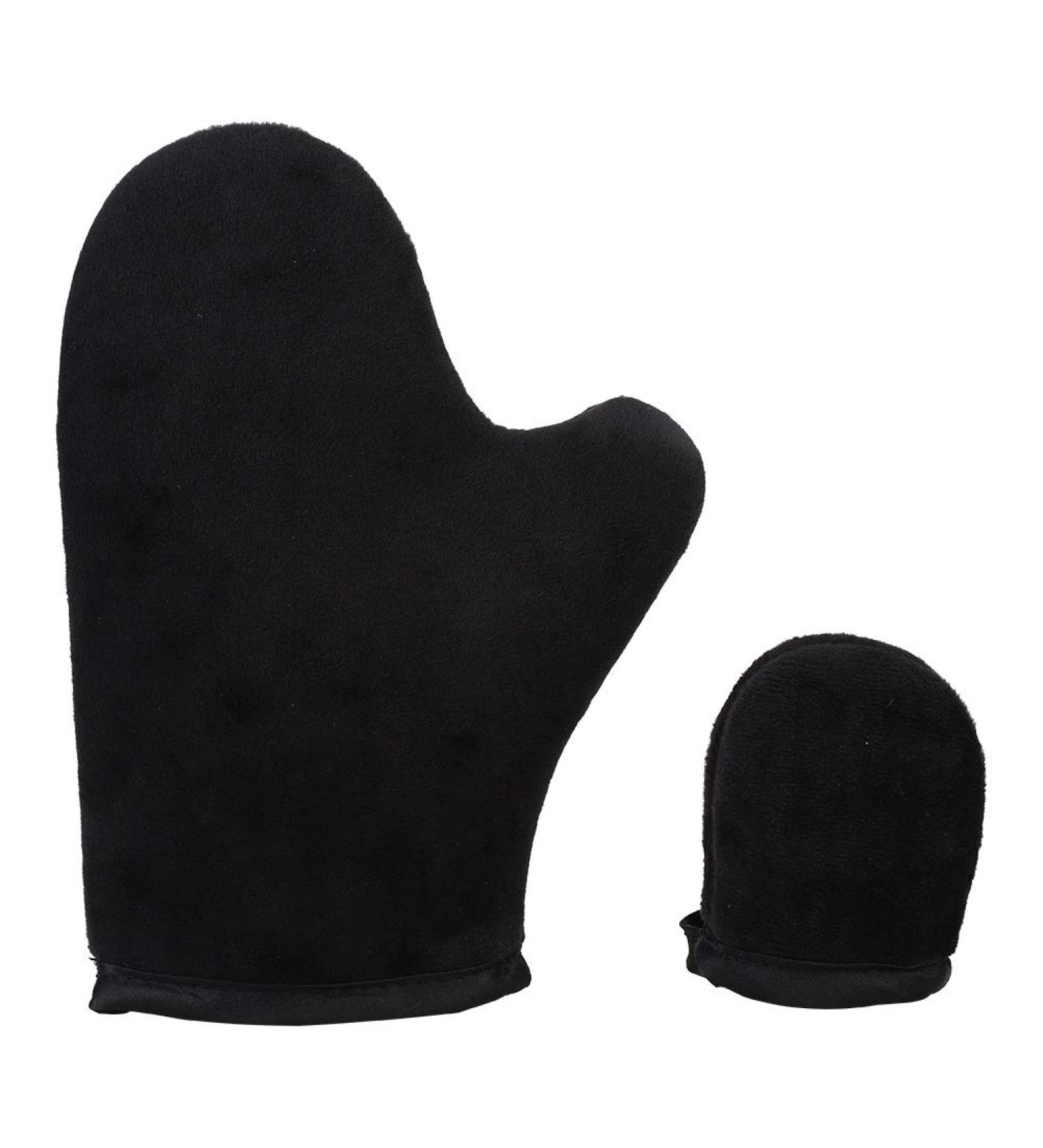 ANKROYU Self Tanning Mitt Applicator Tanning Glove Lotion Apply Mitt Exfoliating Mitt Soft Tanning Glove Bath Bathing Tanning Mitts for Spray Tan Removal(Black) - Buy Online on GoSupps.com