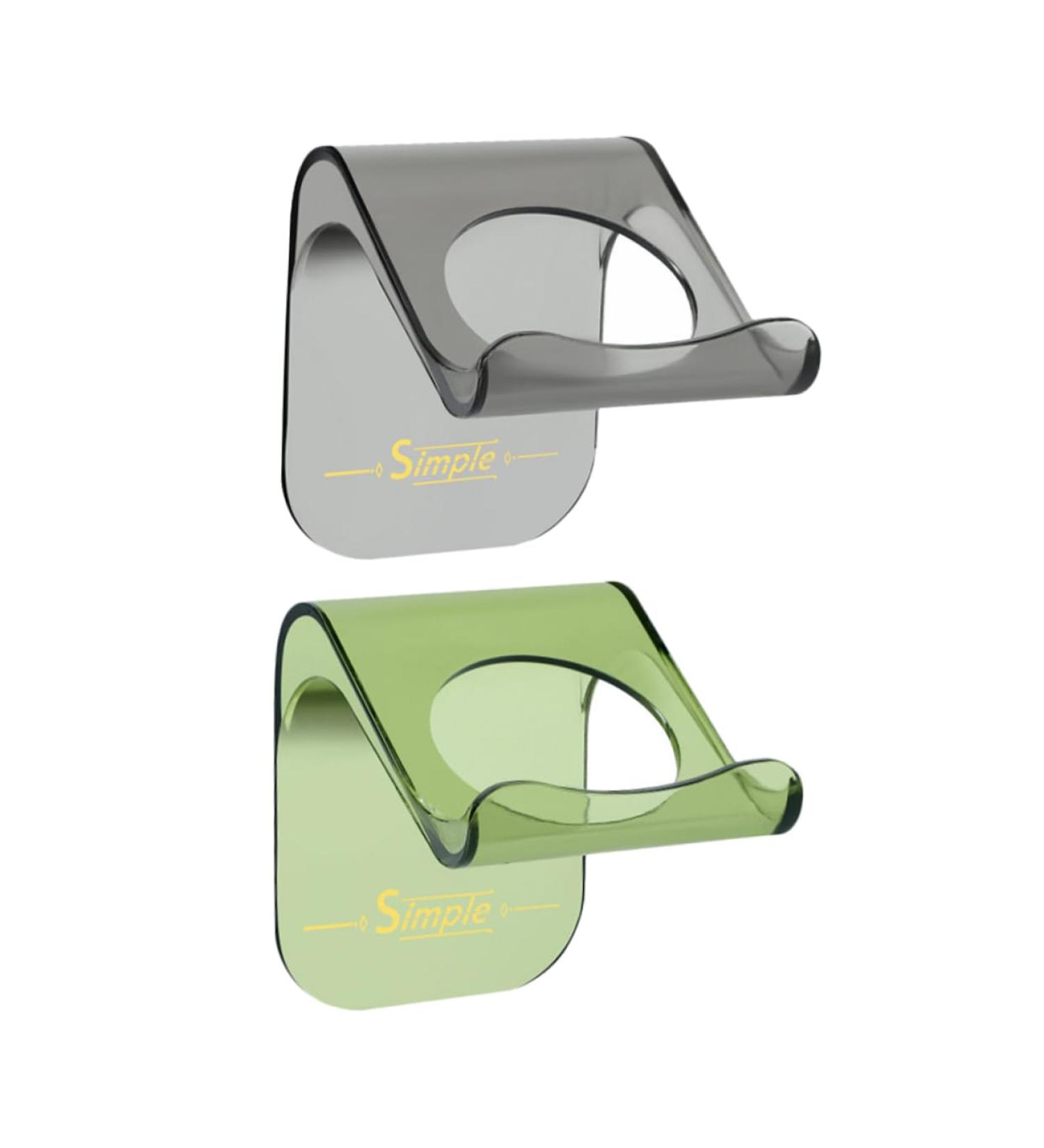 Fomiyes 2-Piece Self-Adhesive Electric Razor Holder for Shower | Wall Bracket for Shavers - Buy Online on GoSupps.com