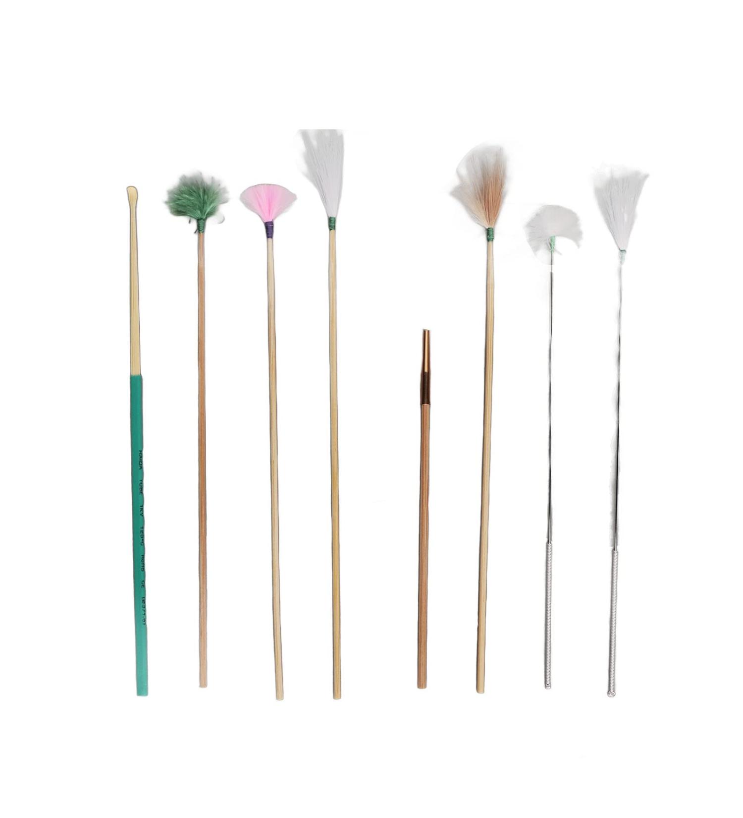 7-Piece Ear Wax Removal Feather Kit | Goose Feather Earwax Remover Set for Personal Care - Buy Online on GoSupps.com