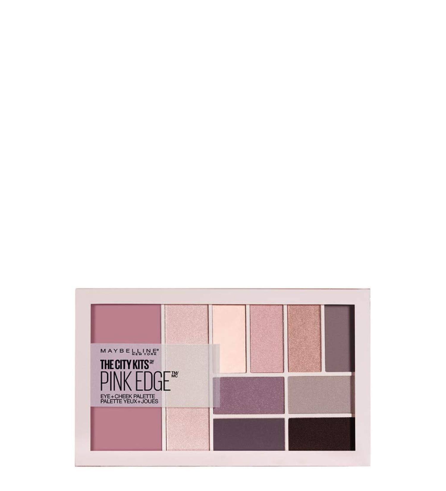 MAYBELLINE EYESHADOW PALETTE THE CITY KITS PINK EDGE Eye + Cheek 15G - Buy Online on GoSupps.com