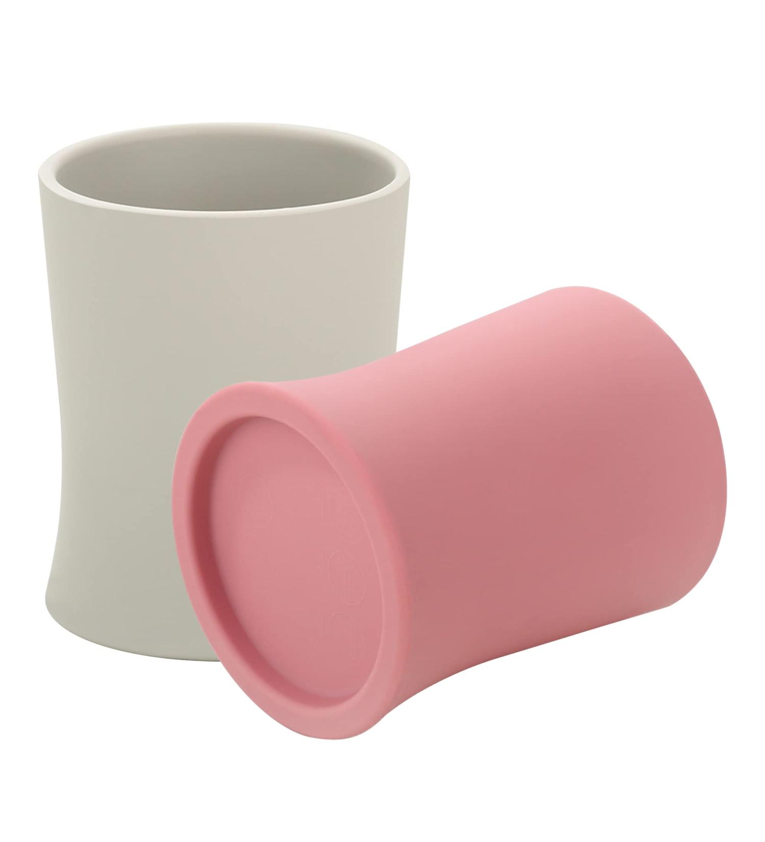 DHH Baby Toddler Cups - Tiny Open Cup for 6 mos - Easy-Grip Training Cup 2 Pack | BPA-Free & Dishwasher Safe - Buy Online on GoSupps.com
