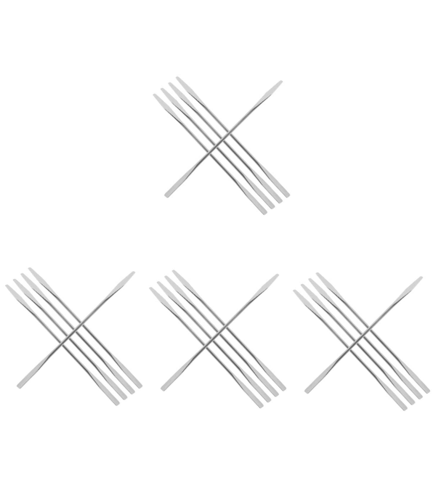 FRCOLOR 20 Pcs Stainless Steel Makeup Palette Spatula Set - Nail Art & Mixing Rods - Multifunctional Stirring Sticks from South Korea - Buy Online on GoSupps.com