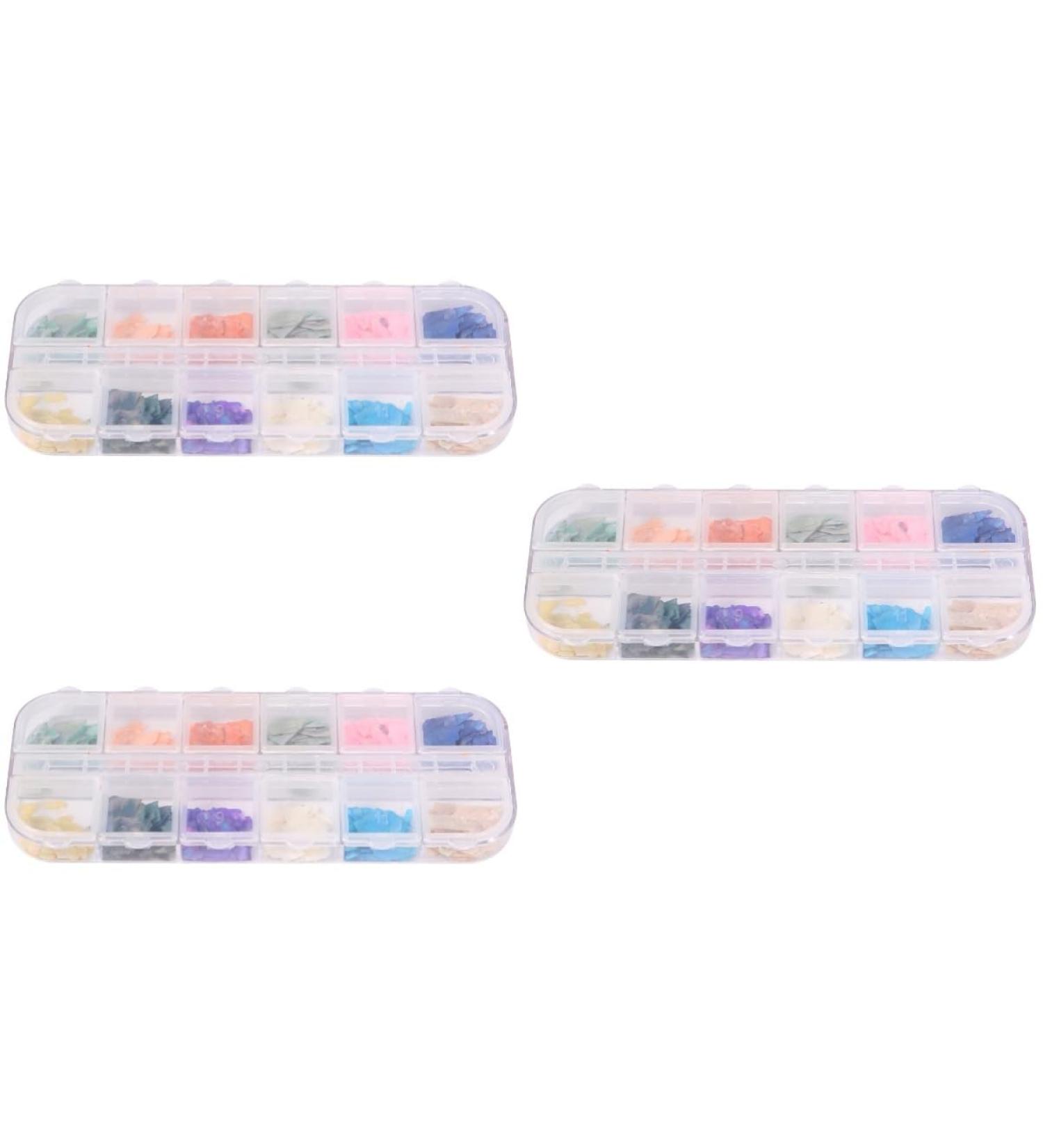 minkissy 3 Boxes Rhinestones Nail Art Rivets Nail Crystal Jewelry Nail Diamond Gems Glass Ornaments Nail Flatback Gems Nail Art Craft Rhinestone Decor Manicure Patches Shell Pieces Natural - Buy Online on GoSupps.com