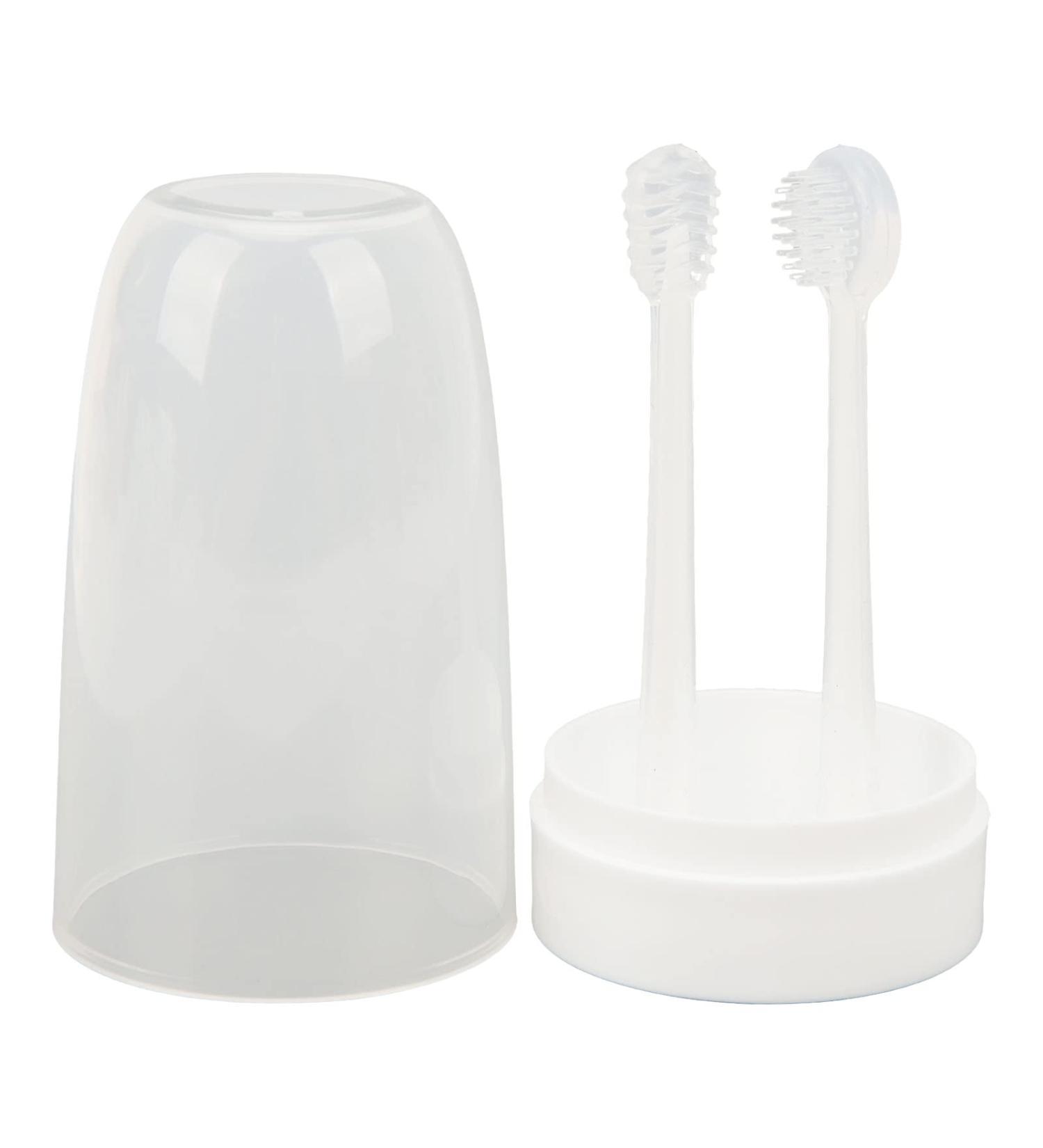 Baby Toothbrush Set | Infant to Toddler Oral Care for Sensitive Gums - International Shipping Available - Buy Online on GoSupps.com
