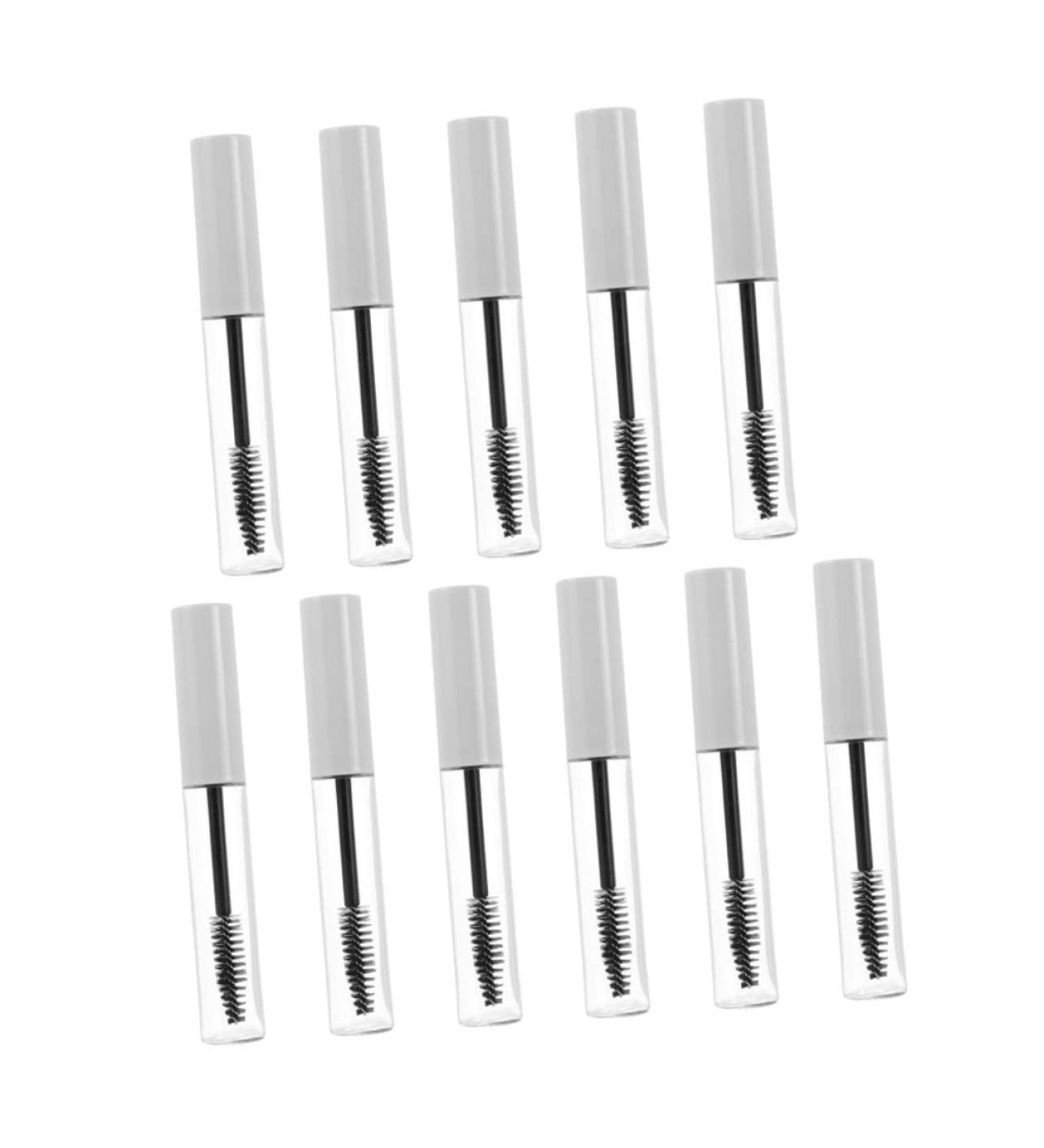 BIUDECO 11pcs Eyelash Tube Liquid Containers Clear Eyelash Wand Tube Portable Mascara Tube Baby Face Brush - Buy Online on GoSupps.com