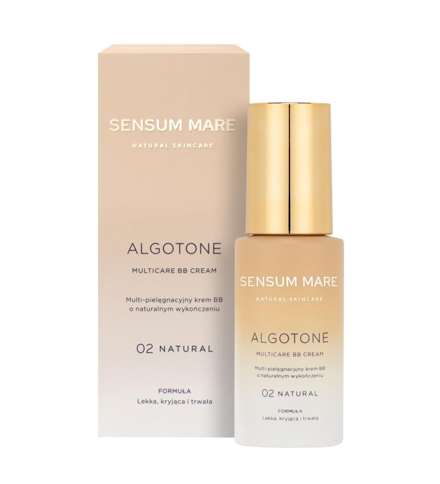Sensum Mare BB Multicaring facial cream 02 NATURAL ALGOTONE - Buy Online on GoSupps.com