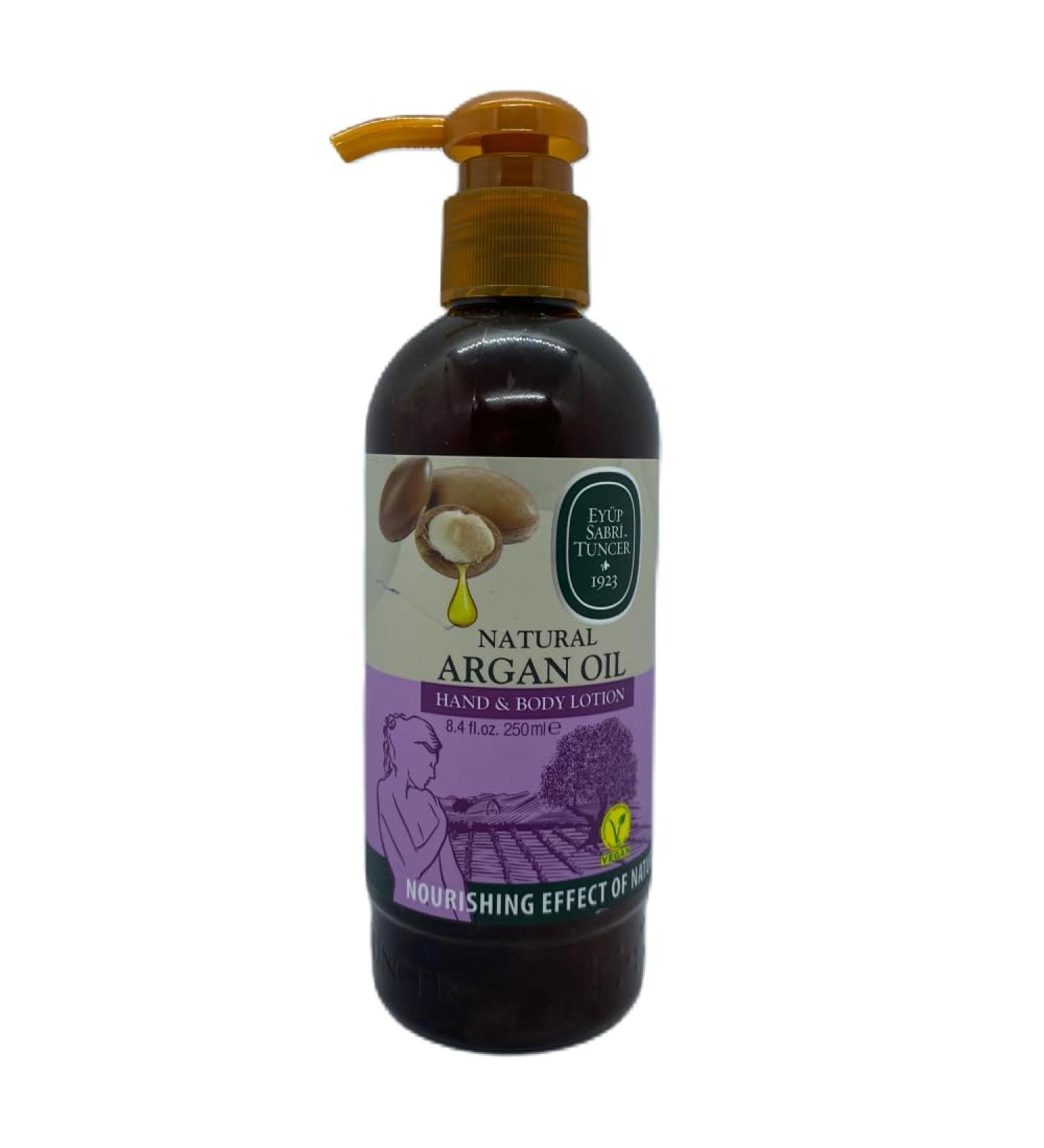 EST Eyup Sabri Tuncer 1923 - Natural Hand and Body Lotion Series (Argan Oil, 250ml) - Buy Online on GoSupps.com