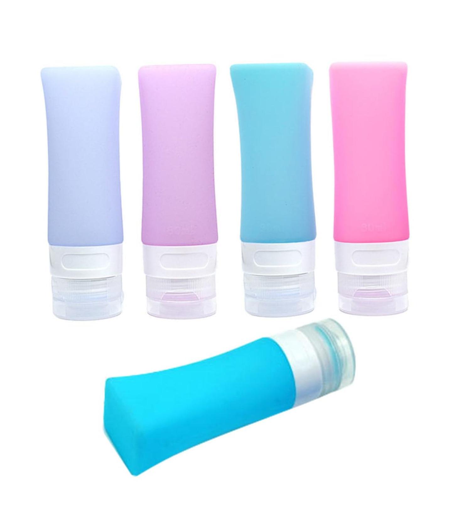 minkissy 2 Sets Travel Bottle Shampoo Travel Container Travel Containers Travel Lotion Container Toiletry Bottle Travel Toiletries Refillable Container Oil Pump Bottle Head: Plastic Liquid - Buy Online on GoSupps.com