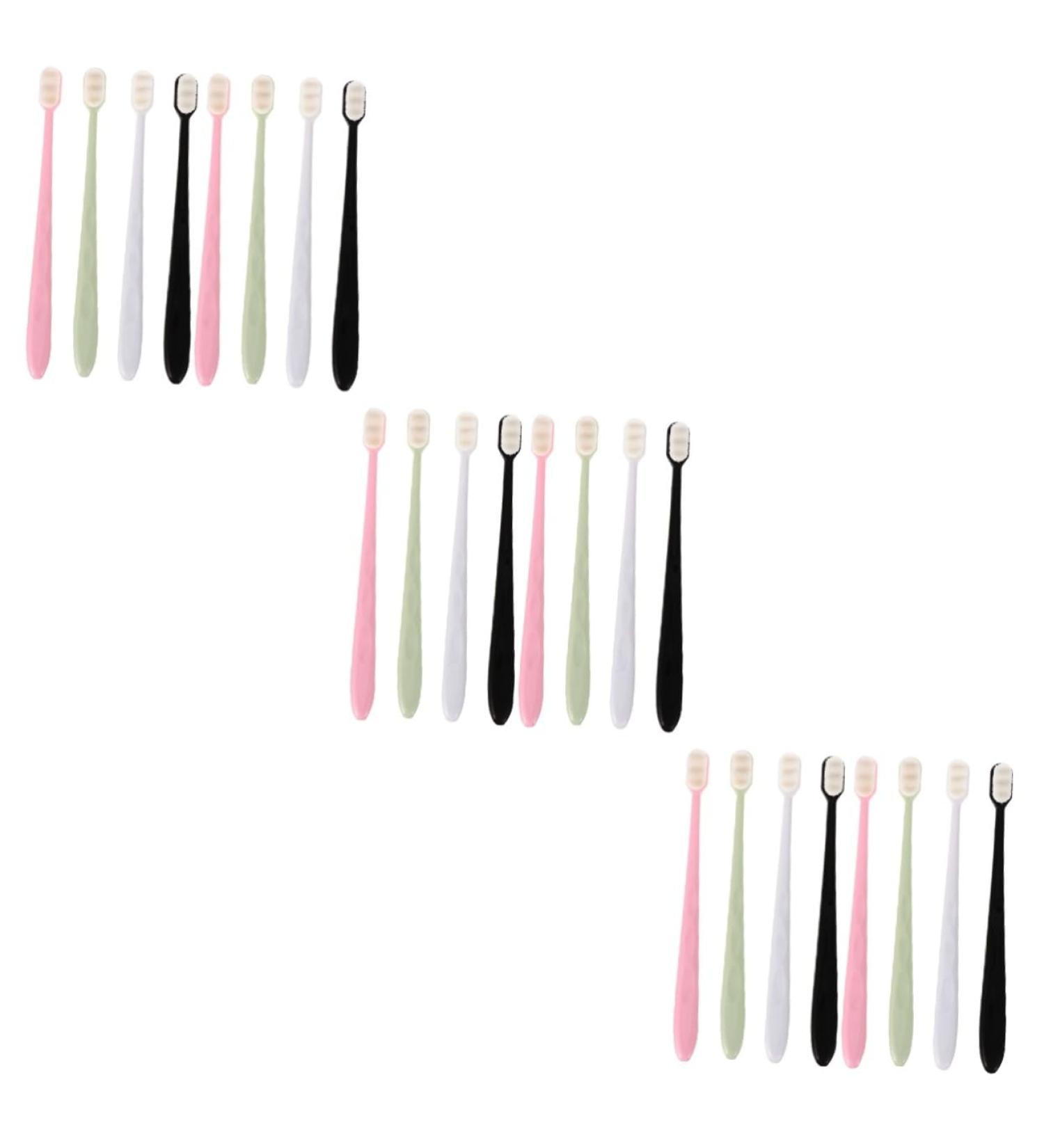 Buy Minkissy 48-Piece Toothbrush Set for Kids & Adults - Ideal Puerperal & Baby Care - Soft Safe & Durable Cleaning Brushes - Buy Online on GoSupps.com