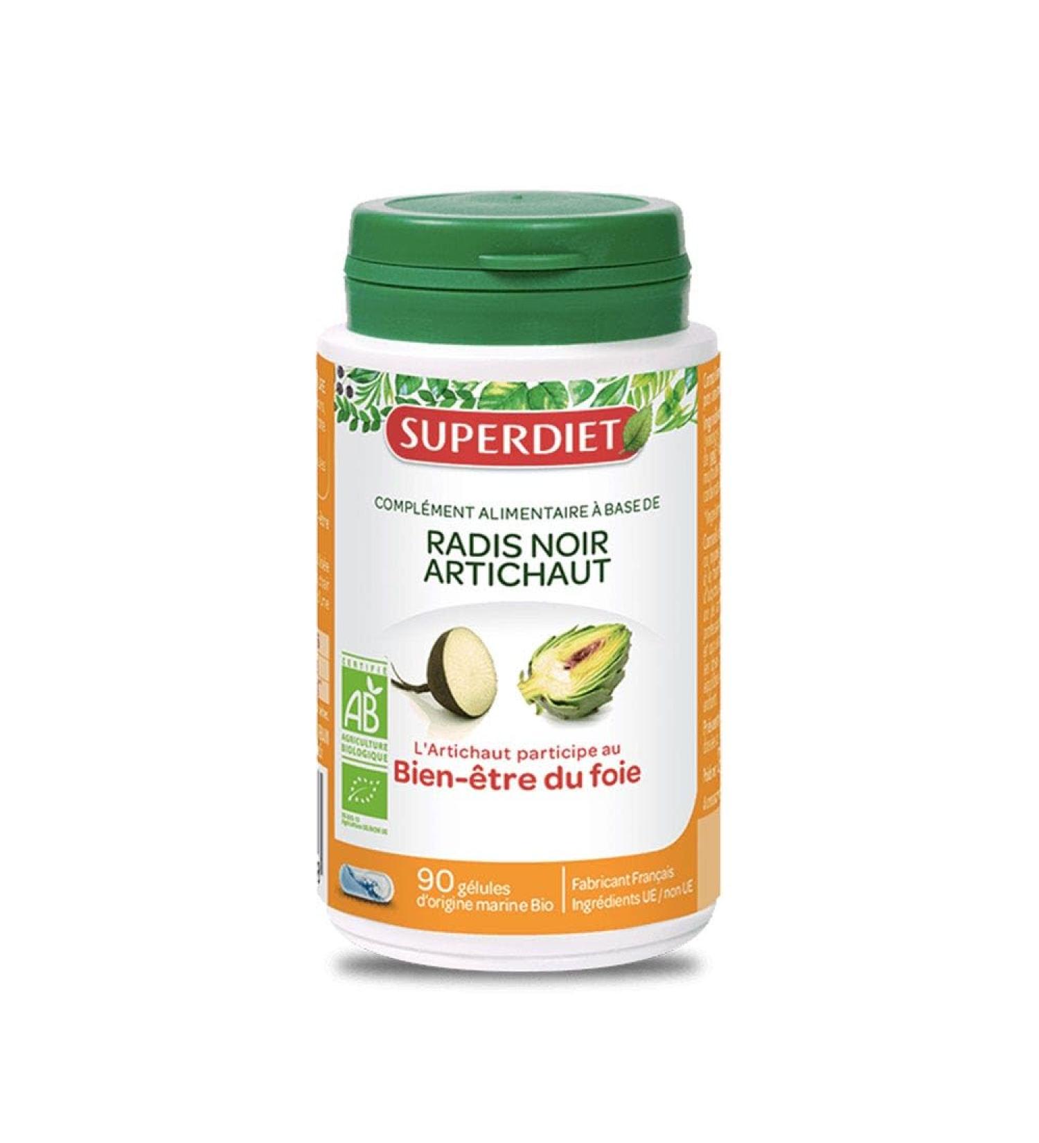SUPER DIET: Black Radish and Artichoke Organic capsule