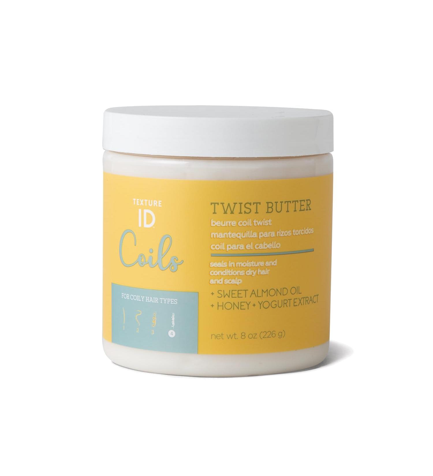 Texture ID Coils Twist Butter - Ultimate Hydration & Definition for Curly Hair | Shop Internationally - Buy Online on GoSupps.com