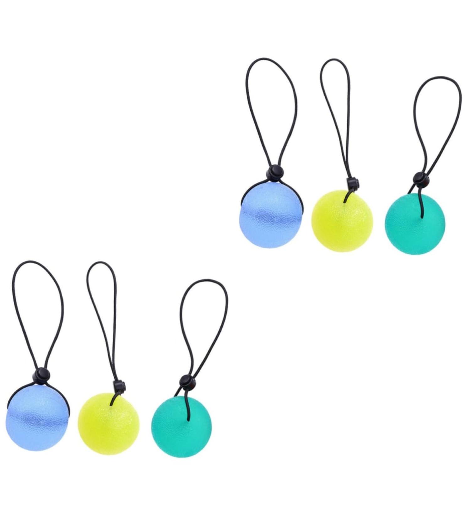 Frcolor 6 Pc Strength Ball Toys - Hand Exercise Tools for Wrist Strengthening | Squeezeballs & Power Balls for Fitness Training - Buy Online on GoSupps.com