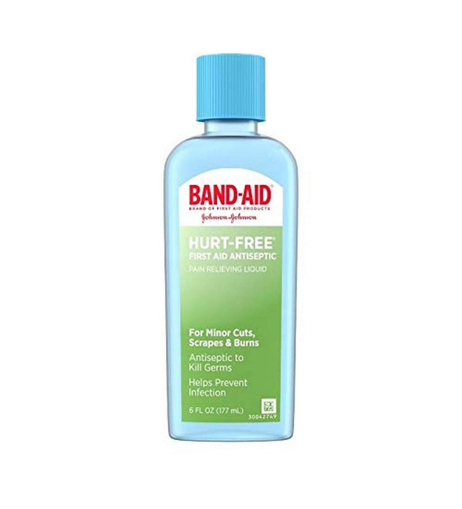 Band-Aid Hurt Free Antiseptic Wash  Assorted  6 Fl Oz