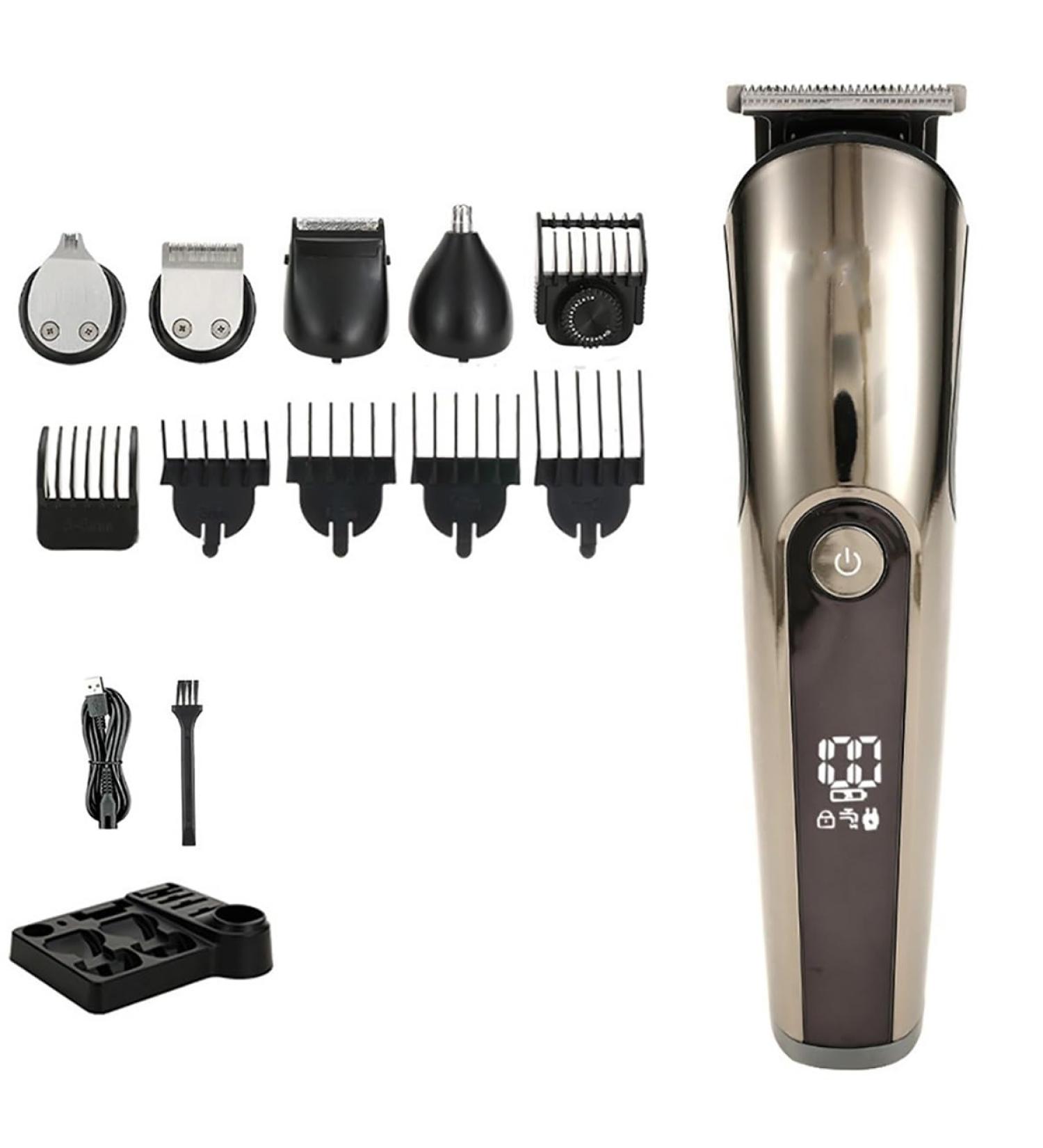 High-Power Hair Cutting Tool - Gradual Fader Clipper with LCD Display for Salon Quality Haircuts | International Shipping Available - Buy Online on GoSupps.com
