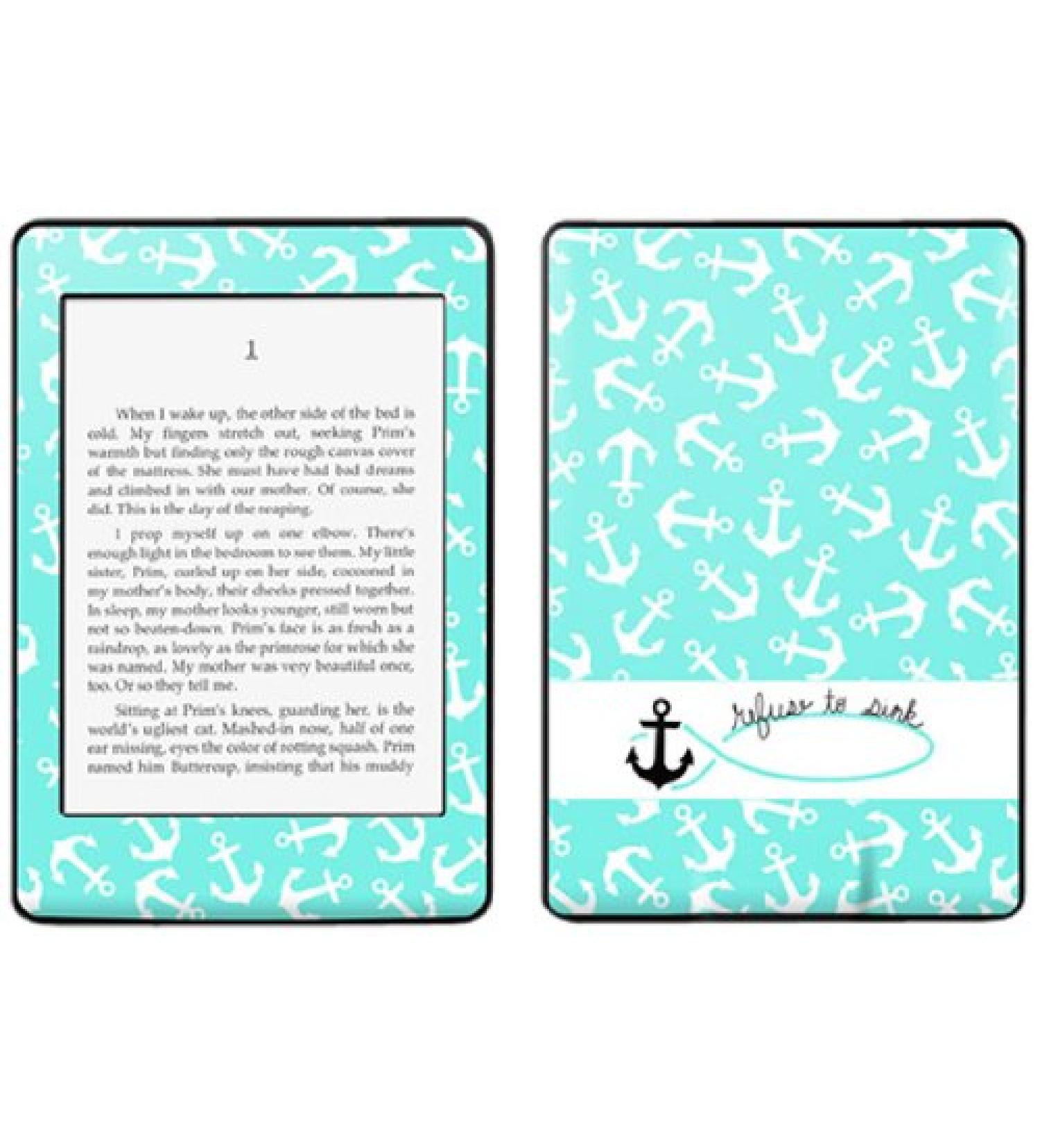 Kindle Paperwhite Decal/Skin Kit, Refuse to Sink