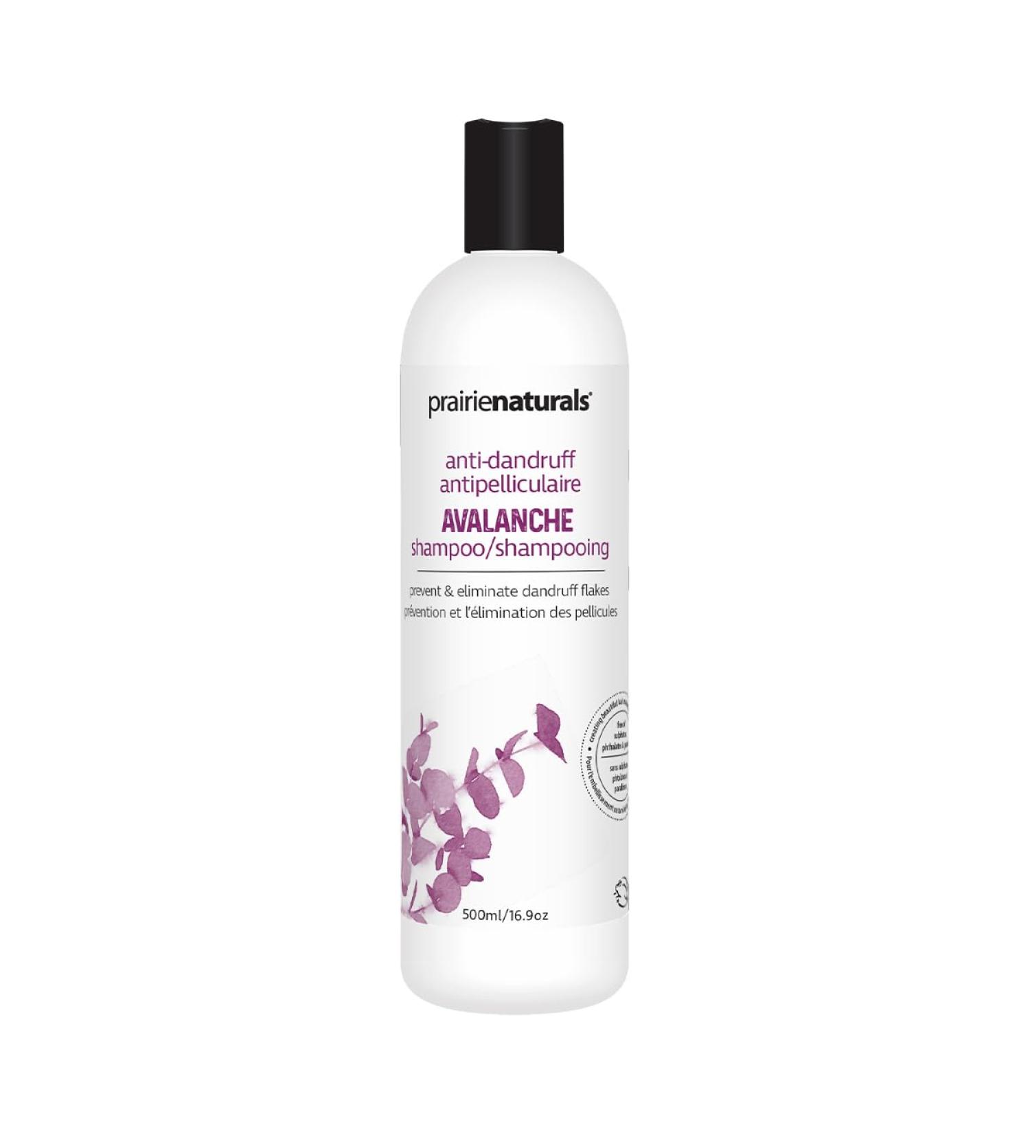 Prairie Naturals Avalanche Dandruff Treatment Shampoo - 16.89 oz | Best Anti-Dandruff Solution for Healthy Hair - Buy Online on GoSupps.com
