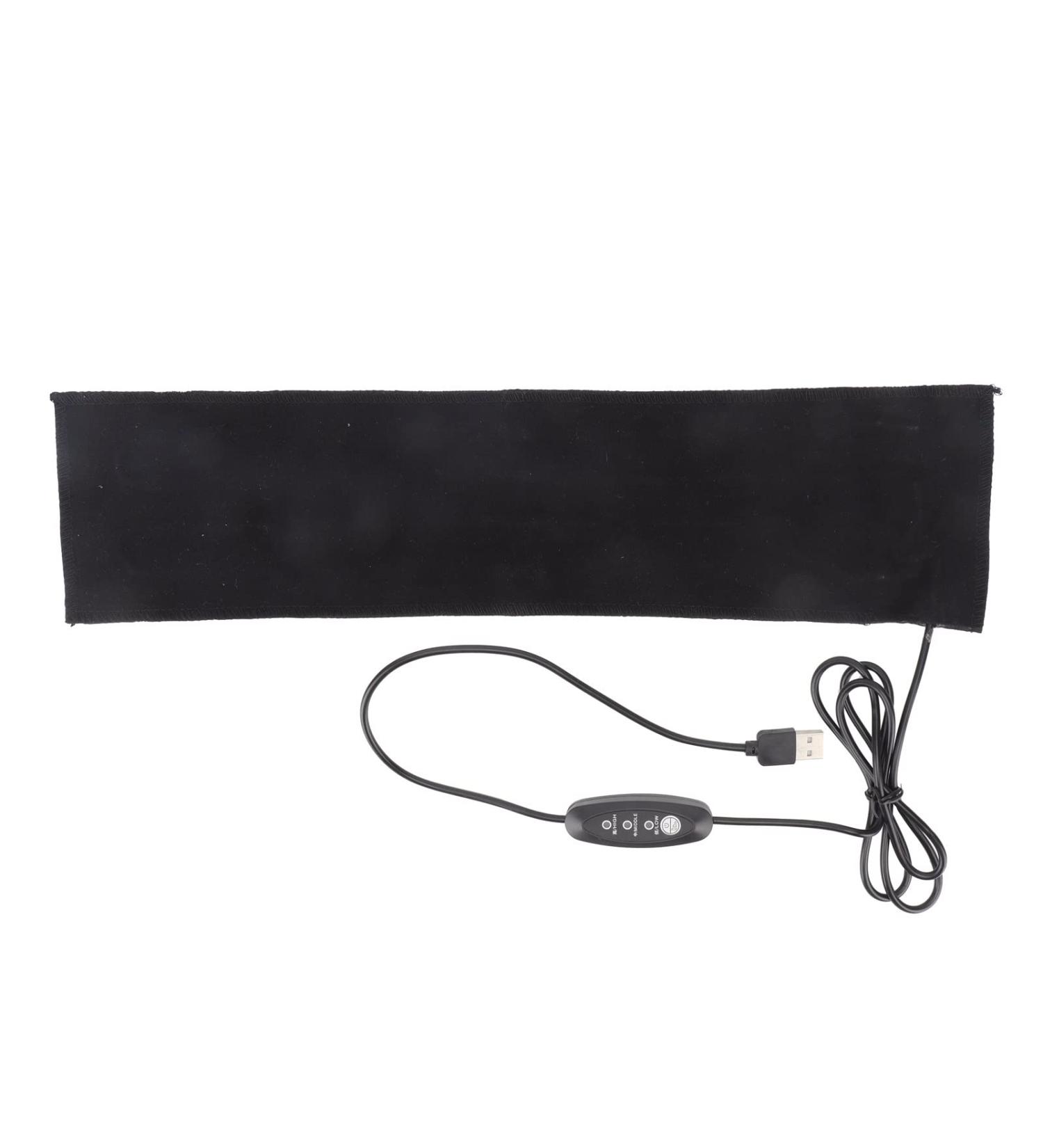 USB Heating Pad - Foldable Carbon Fiber | 3-Speed Temperature Adjustment for Shoulder Pain Relief - DC 5V Portable Heating Pad - Buy Online on GoSupps.com