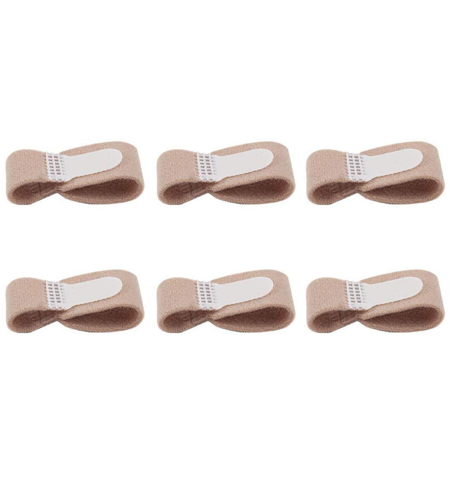Supvox 6 Pack Toe Protection Bandages - Hammer Toe Separator & Finger Rail Support for Comfort - Buy Online on GoSupps.com