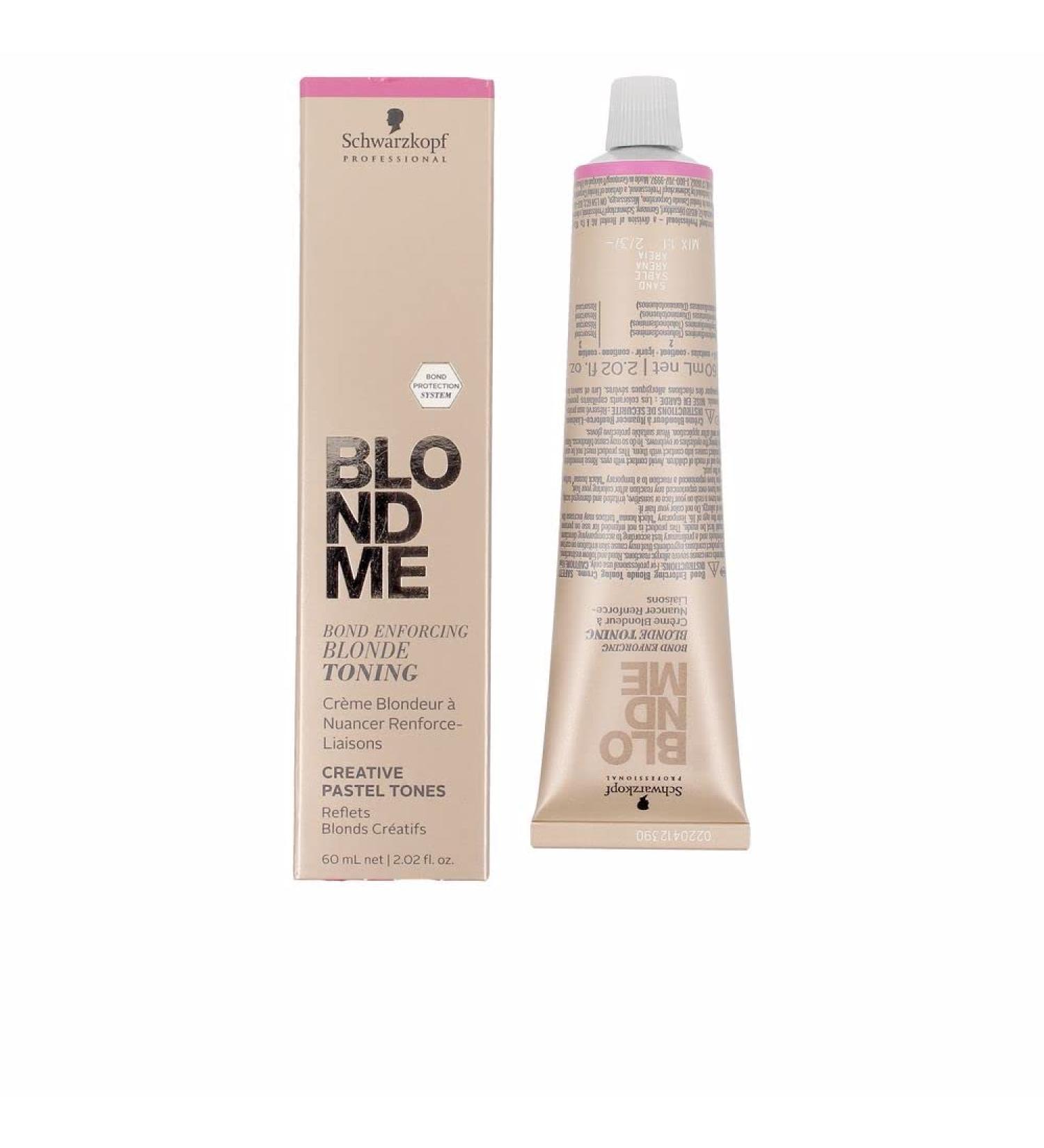 SCHWARZKOPF BLONDME Blonde Toning Ice Hair Colour 60ml