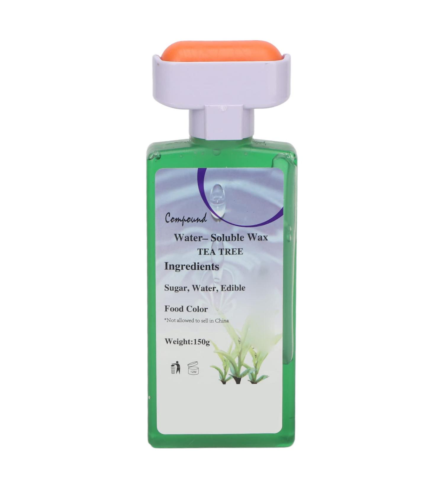 Milder Gentle Depilatory Wax Refill - 5.3oz for Home/Professional Use | Remove Hair from Legs Chest Armpits Bikini & Arms | Green Tea Infused - Buy Online on GoSupps.com