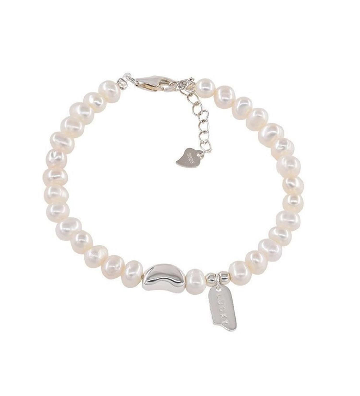 Shop Oralgo's Handmade Love Trailer Bracelets | Stylish Heart Pearls & Baroque Beads Accessories - Perfect New Year's Gift! - Buy Online on GoSupps.com