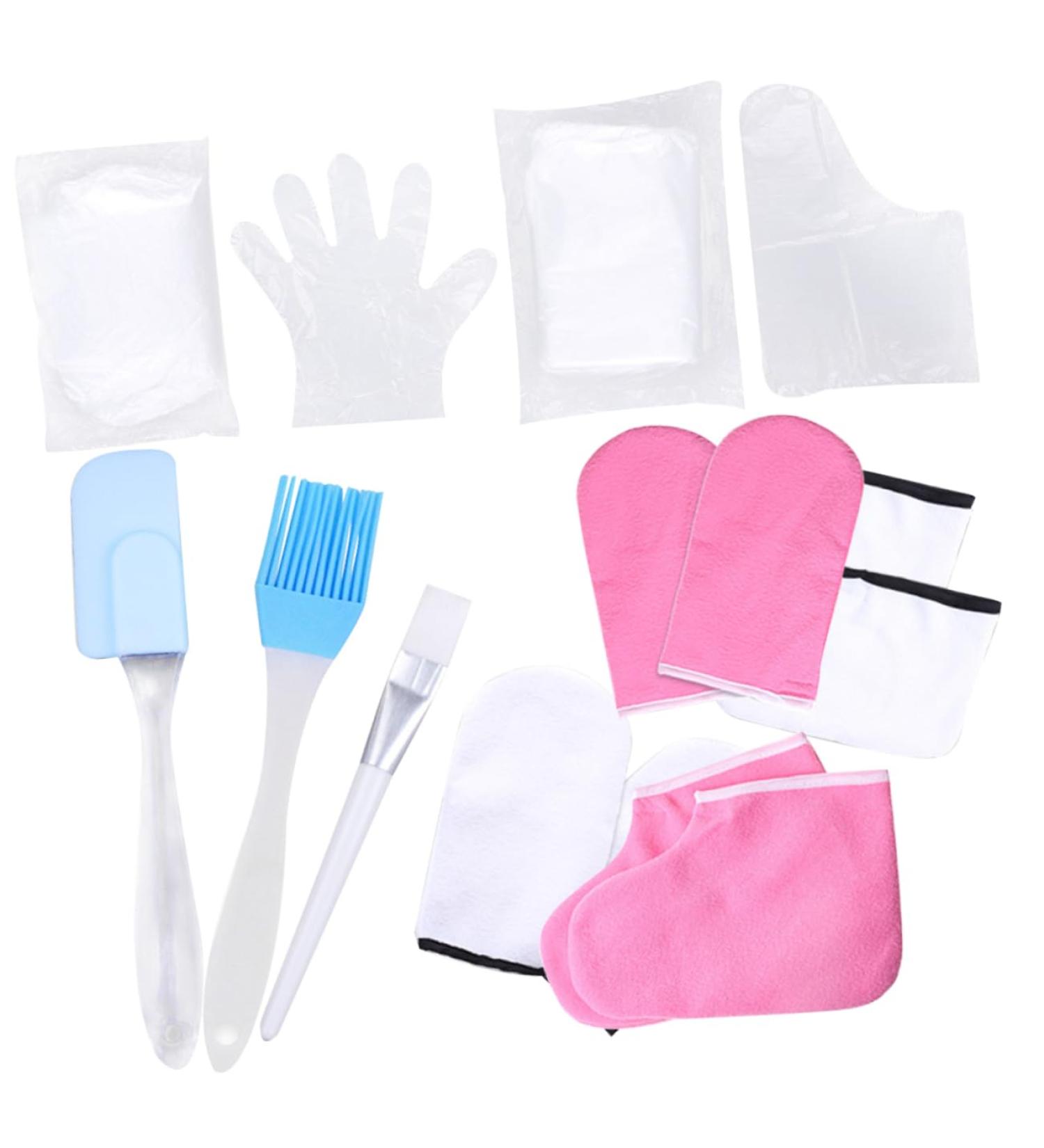 Ensemble De De Paraffine Pour Le Soin Des Mains Et Des Pieds Hydratants Pour Spa Gommage Exfoliant Pour Femmes Et Hommes Fournitures De Soins De La Peau Lavables Couleur Al atoire - Buy Online on GoSupps.com