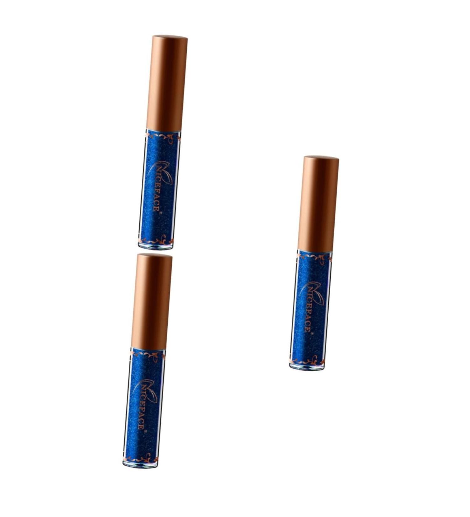 Healvian 3pcs Pearlescent Liquid Eyeliner Metallic Eyeliner Waterproof Eyeliner Glitter Liner for Eyes - Buy Online on GoSupps.com