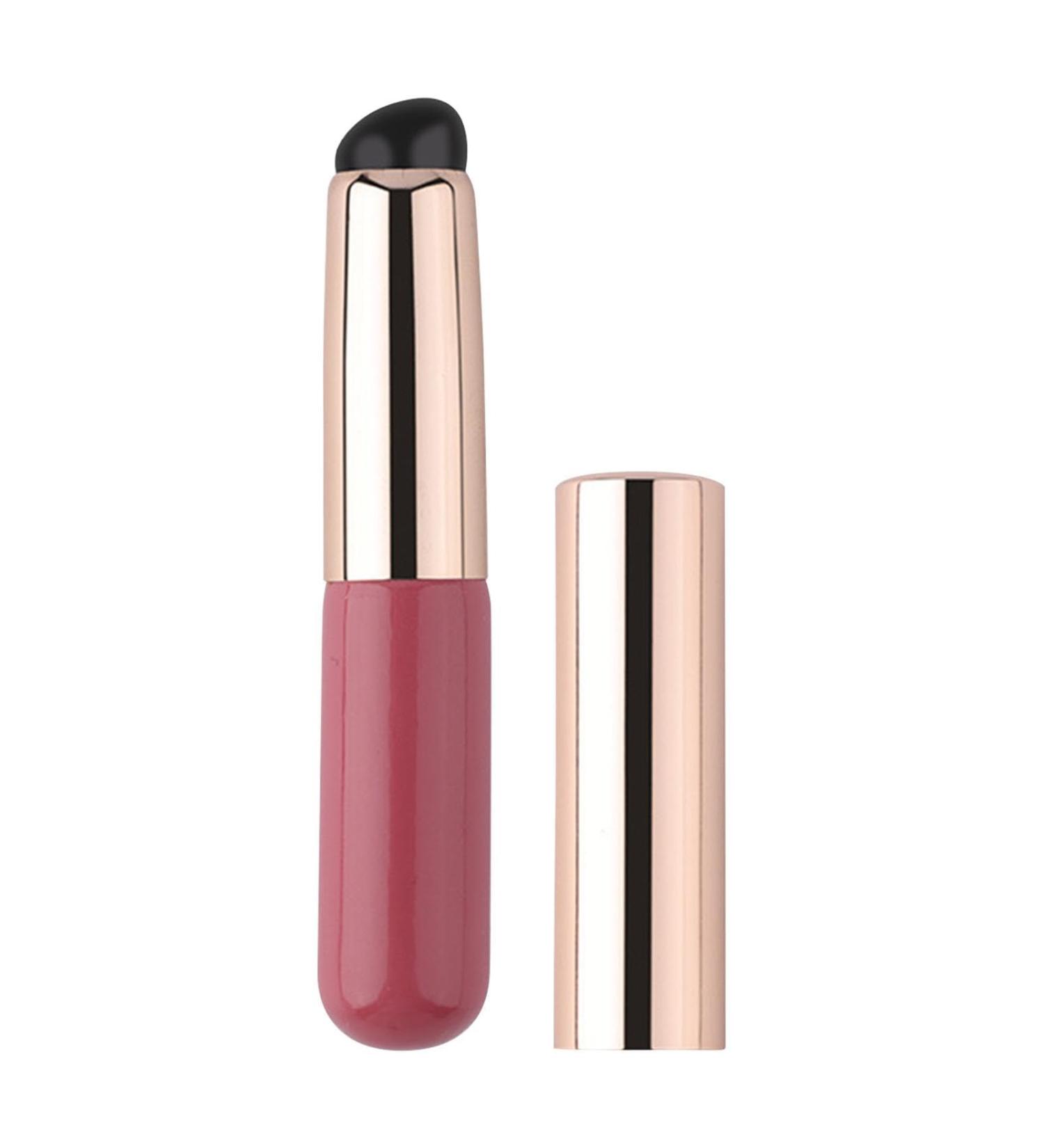 Silicone Lip Brush - Soft Lip Applicator Silicone | Elastic Concealer Brush | Round Head Lip Brush | Multifunctional Makeup Supplies Concealer Brush for Females Women Ladies Girls - Buy Online on GoSupps.com