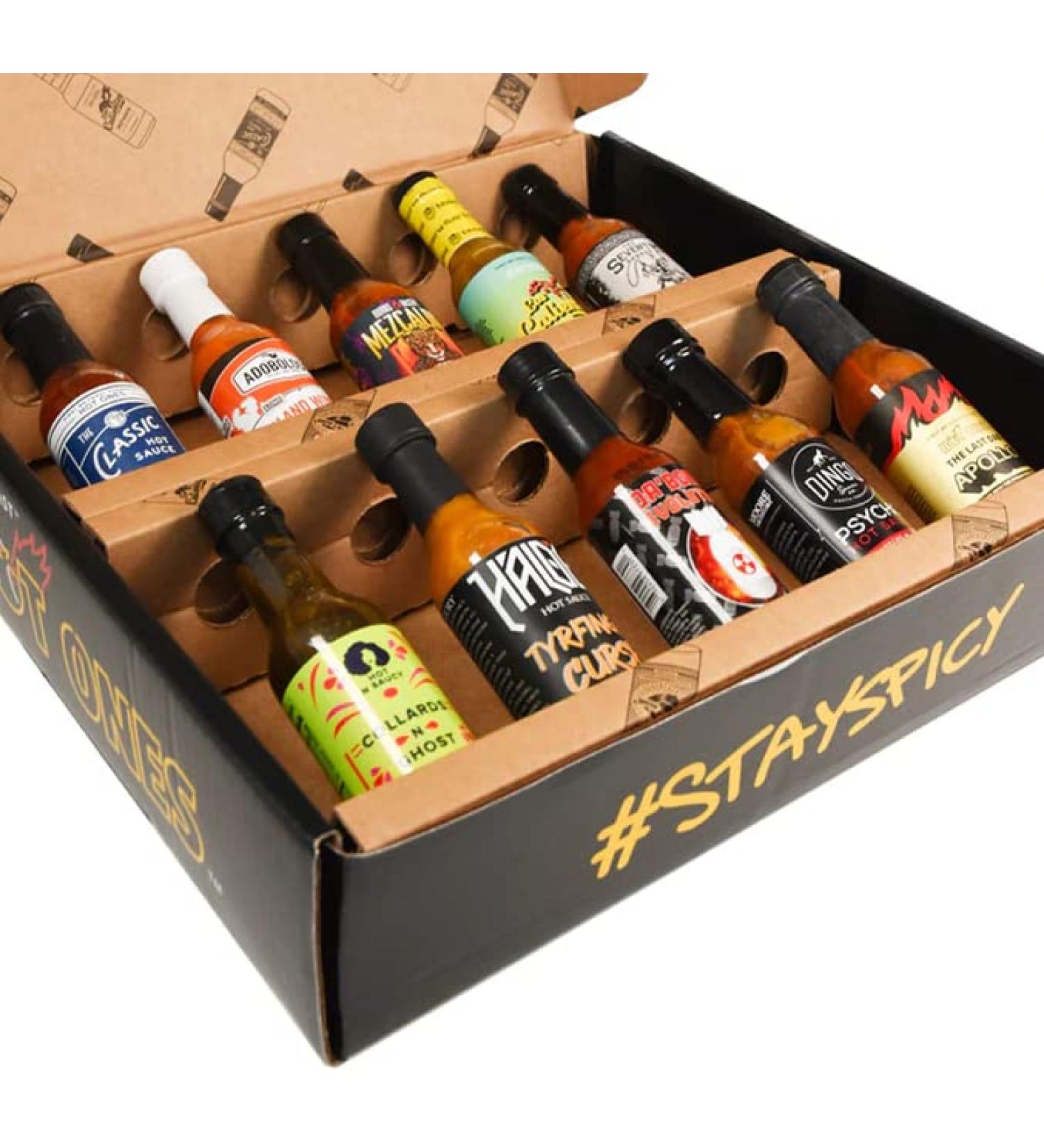 Hot Ones Season 18 10-Pack Hot Sauce Set - Spicy & Flavorful Collection - Buy Online on GoSupps.com