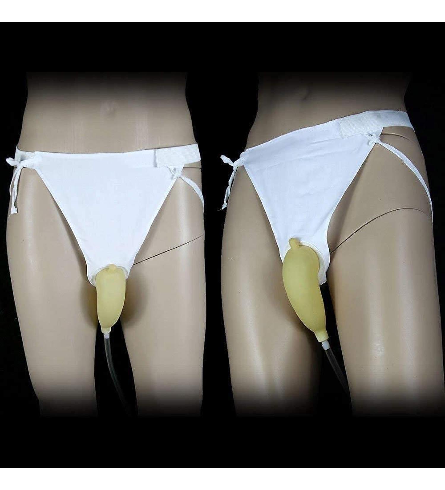 DYBB Reusable Urinal Portable Urine Collector Wearable Incontinence Pants Male/Female With 1000ml Urinal Bag For Travel Outdoor Use Ants (Color : 1pcs Size : Female) Female 1pcs - Buy Online on GoSupps.com