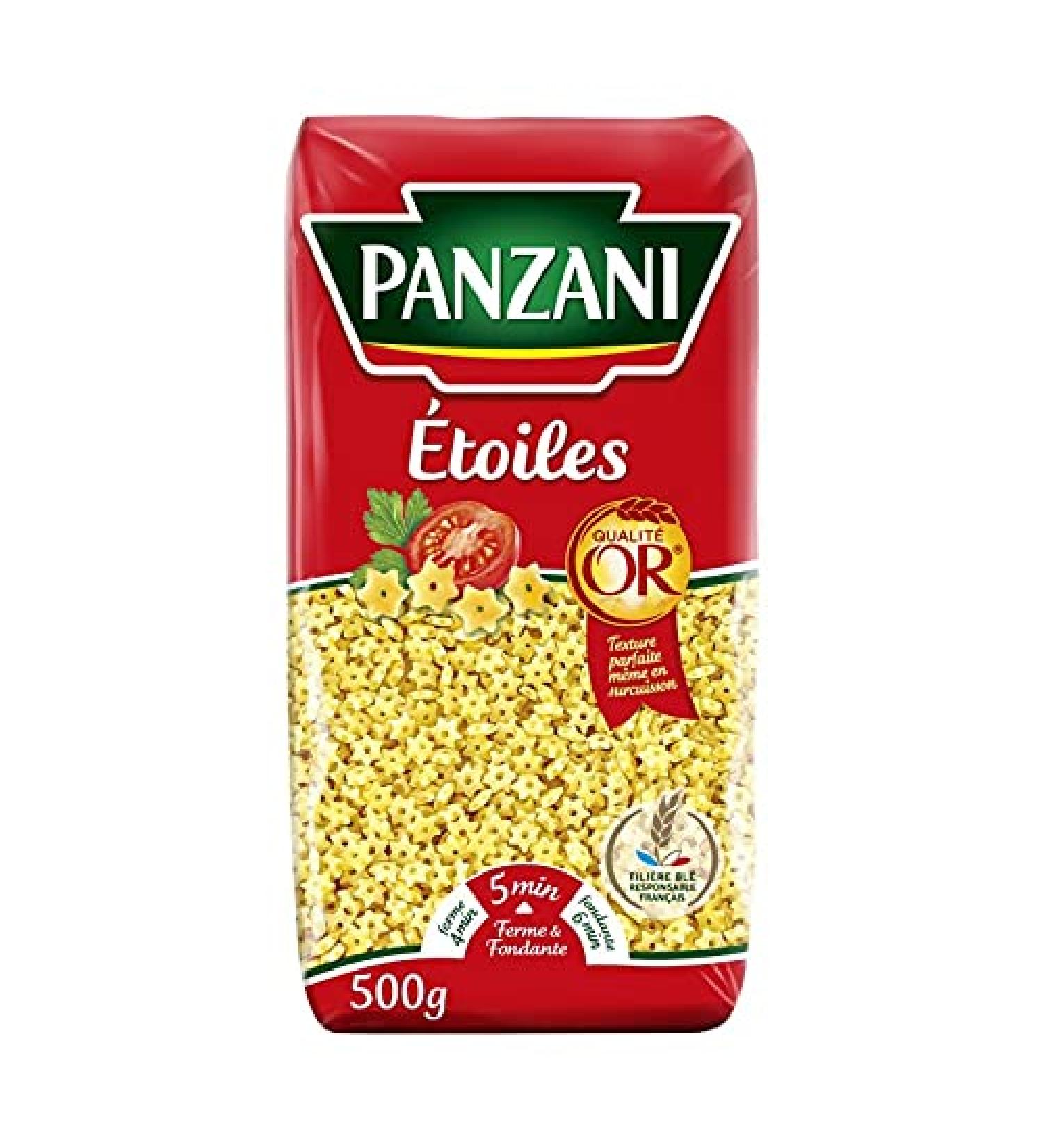 G n rique PANZANI Star Pasta 500g - The touch of sparkle in your dishes! - Pack of 4 - Sold By Lot