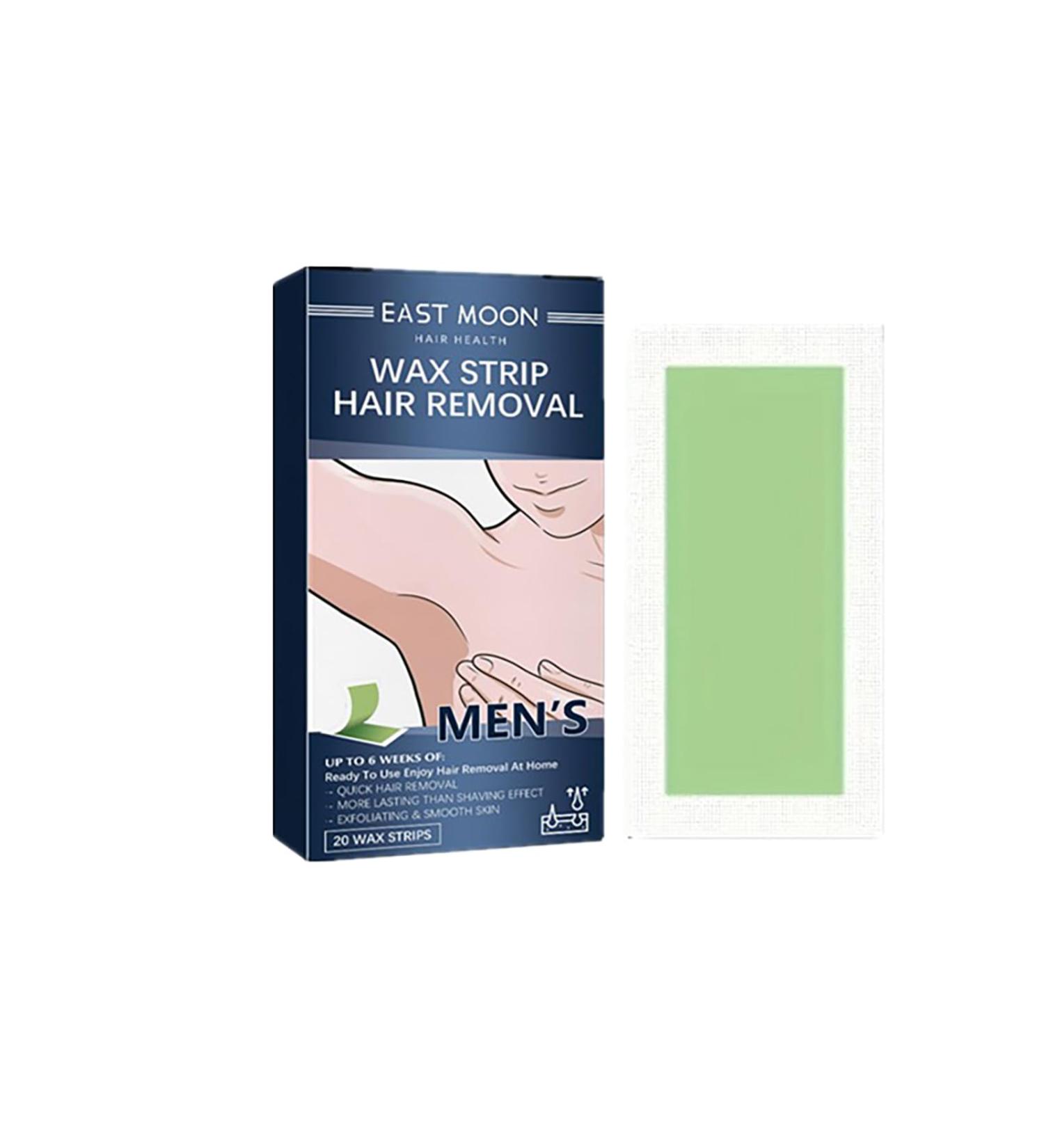 Buy Hypoallergenic Wax Face Paper Strips - Gentle Hair Removal for All Skin Types Perfect for Men | Fast & Effective Facial Eye Brow Upper Lip & Chin Waxing - Buy Online on GoSupps.com