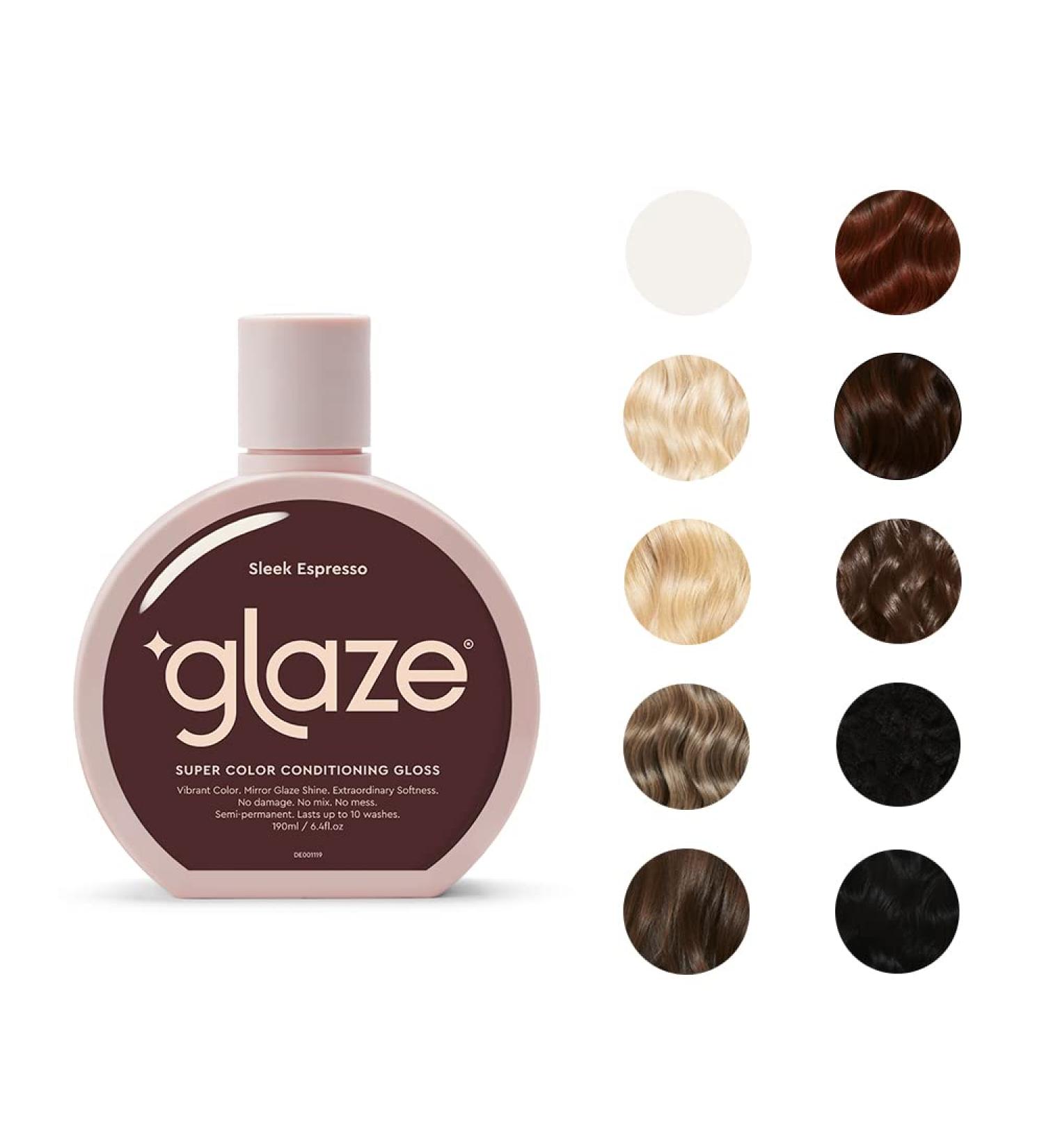 Glaze Super Color Conditioning Gloss 6.4fl.oz - Award-Winning Hair Gloss Treatment & Semi-Permanent Dye - Buy Online on GoSupps.com