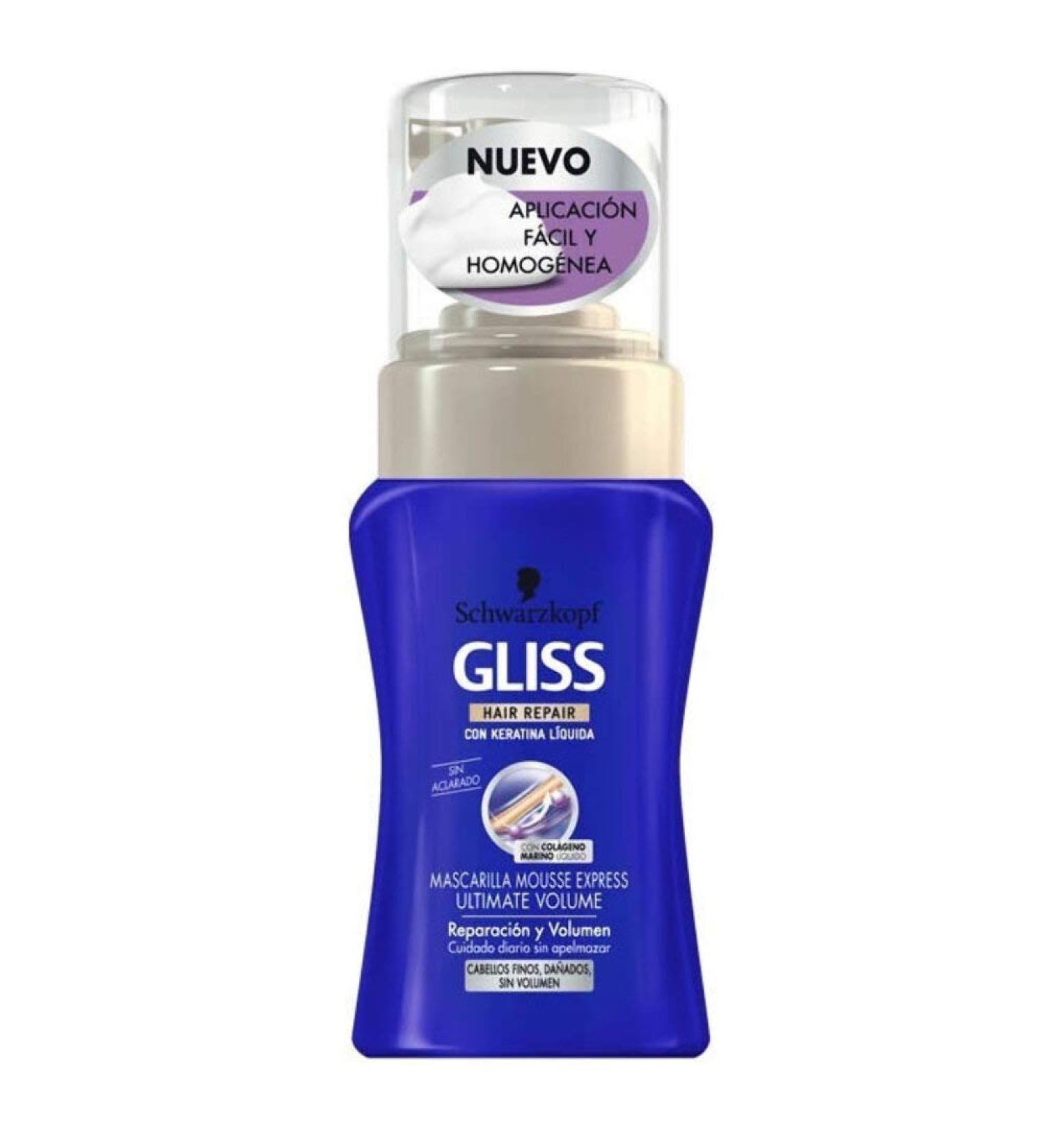 Schwarzkopf Gliss Volume Hair Mask Mousse 125ml364231