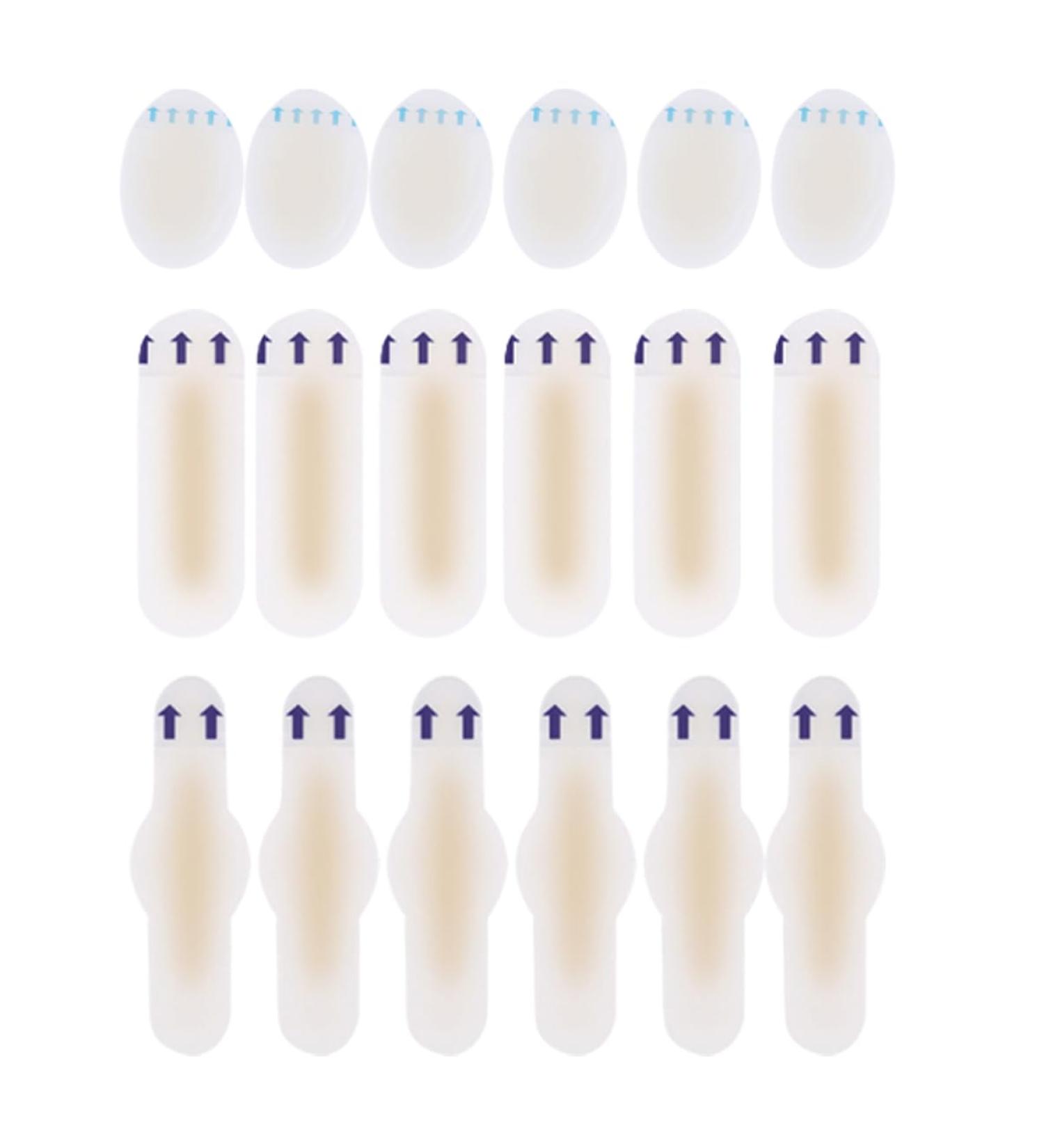 FRCOLOR Heel Pads - 18pcs Gel Shoe Grips & Protectors for High Heels | Comfort & Support for Feet - Buy Online on GoSupps.com