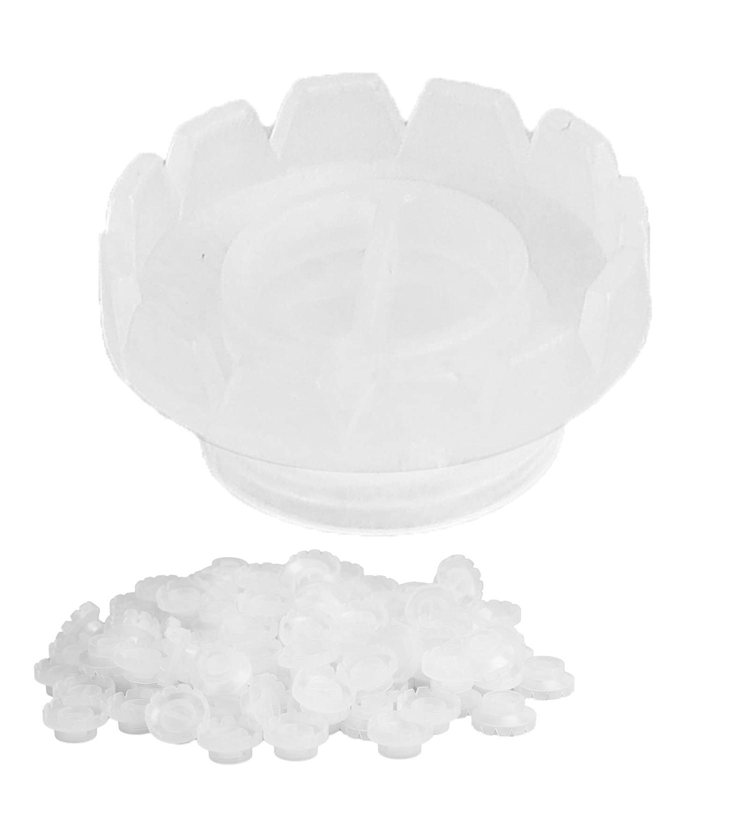100 Disposable Quick Blossom Cups for Eyelash Extensions | Grafting & Fanning Volume Lash Fan Cups - International Shipping - Buy Online on GoSupps.com