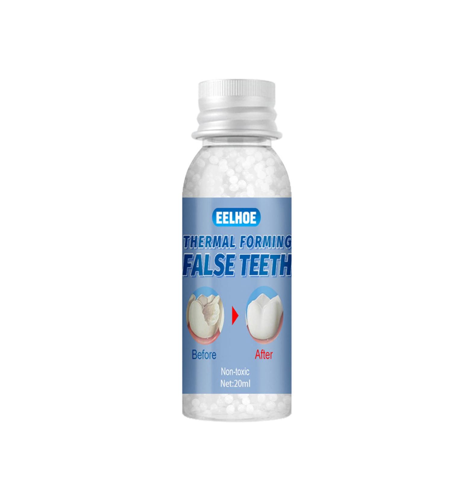 Xiaoxin Thermal Forming False Tooth Kit - Dental Repair Granulate for Missing & Broken Teeth | Temporary Tooth Filling Set 20ml - Fast International Shipping - Buy Online on GoSupps.com
