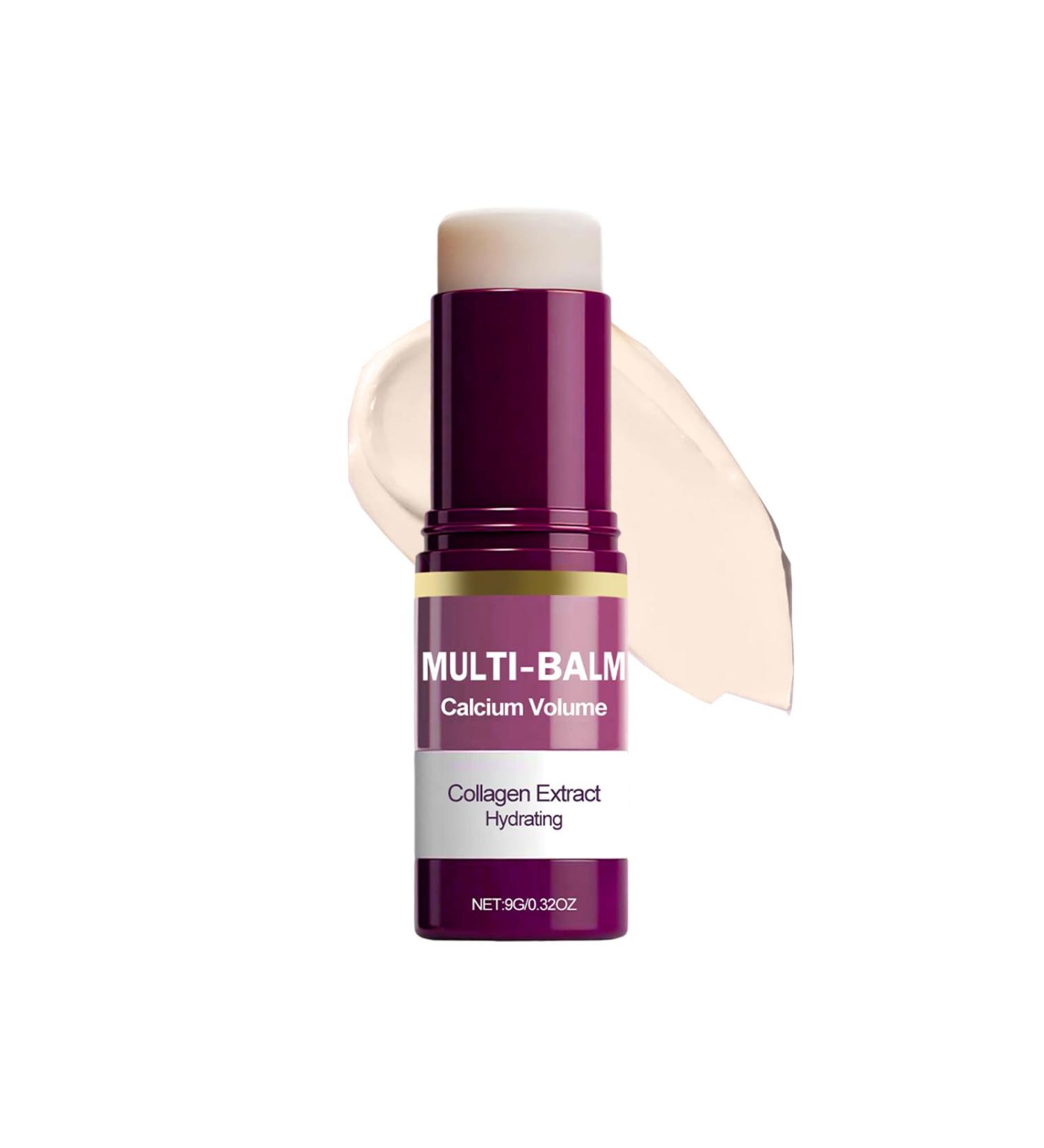 Baume multi-vitamin au calcium cr me visage anti- ge raffermissant stick hydratant au collag ne stick r parateur contour des yeux anti-rides hydratant intensif convient aux yeux (1pcs) - Buy Online on GoSupps.com