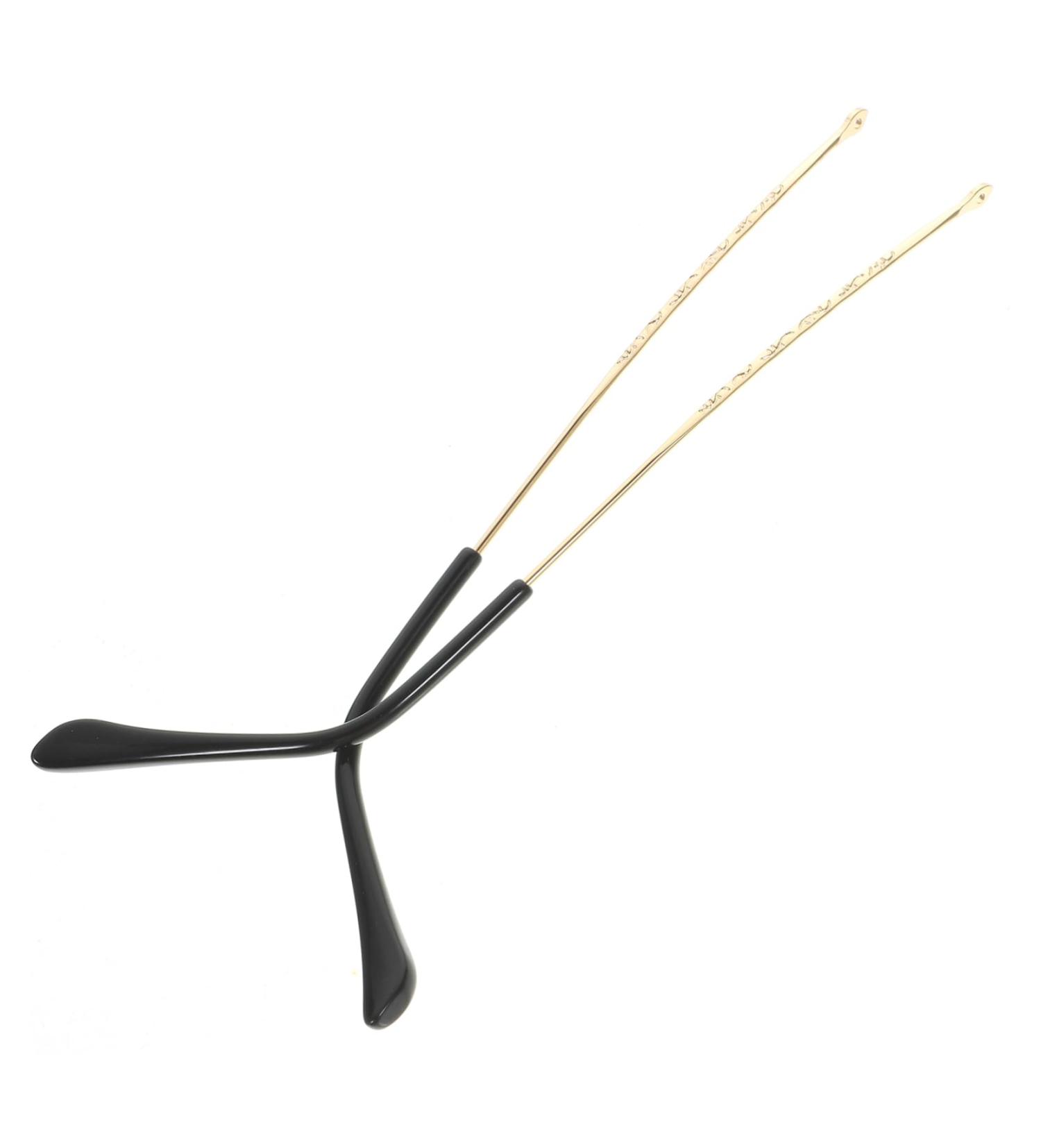 Iwowhero Universal Glasses Repair Kit - Slippery Arm & Leg Tips for Black Glasses | Durable Metal 14.00x0.50.40cm - Buy Online on GoSupps.com
