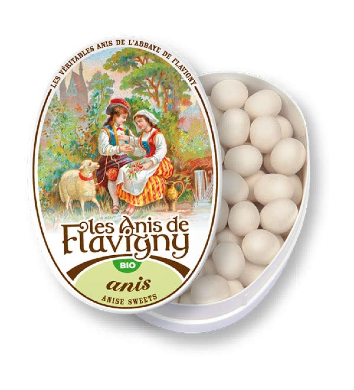 Grocery Les Anis de Flavigny - Green Anise Candy 50g - Sold by Unit - Buy Online on GoSupps.com