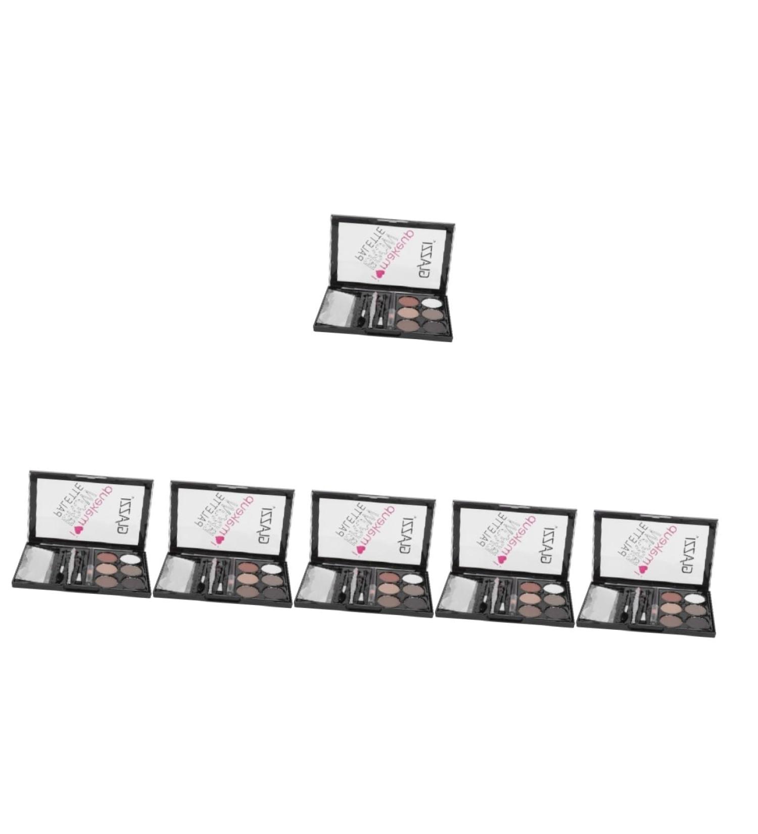 FOMIYES 6 Sets Eyebrow Powder Set Eyebrow Brush Sweatproof Eyebrow Makeup Useful Eyebrow Powder Makeup Brush - Buy Online on GoSupps.com