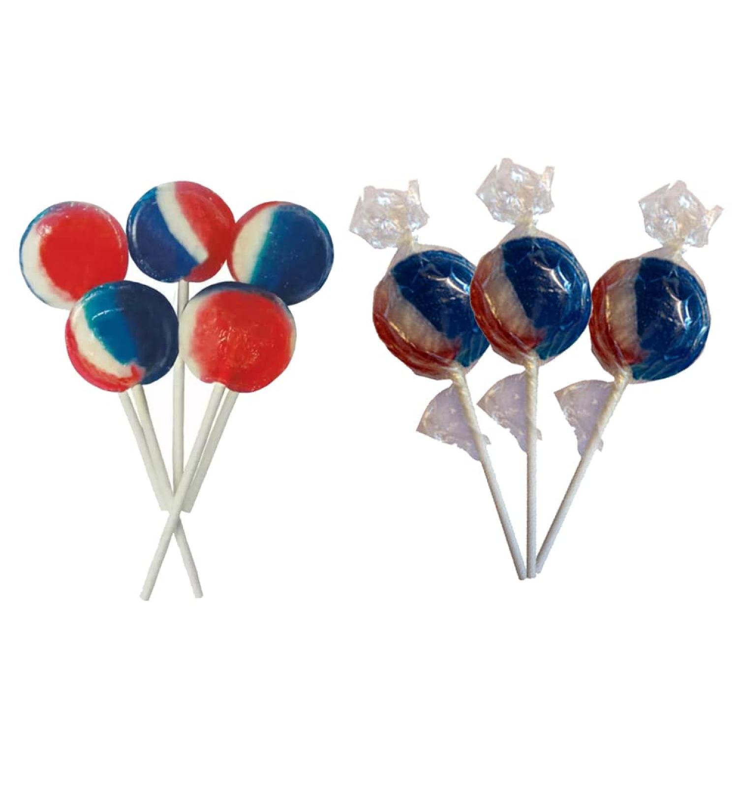 Joseph Dobson & Sons Mega Lollies - Different Flavours Lollipops Candy - Wrapped Mega Lollies (Great British Mix Mega Lollies 45)