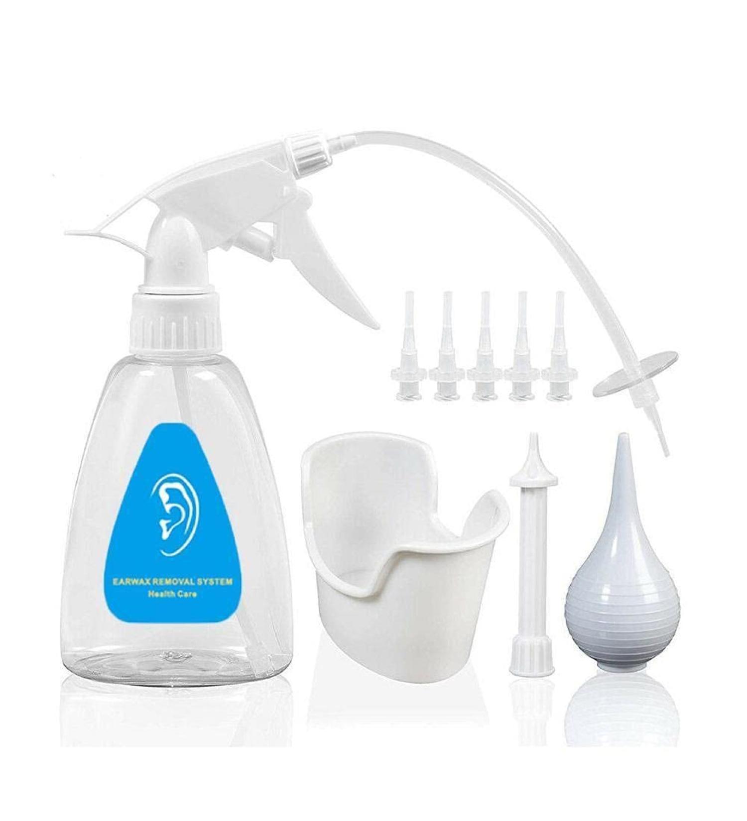 Ear Wax Washing Kit Remover Irrigation Tool Set Capacity Children Adults Kid Portable Rinse Tool Wash Washer Ear Cleaning - Buy Online on GoSupps.com