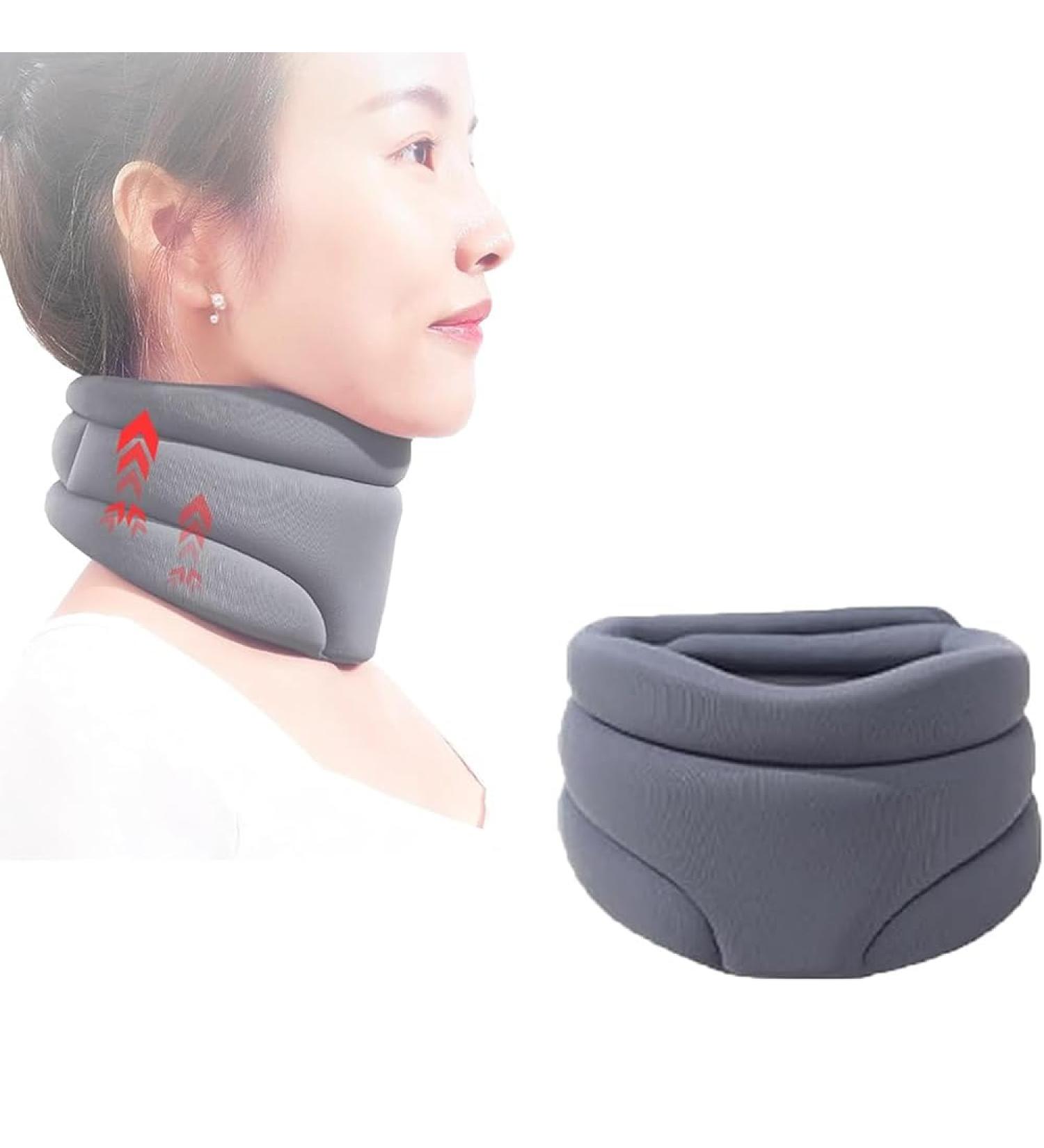 Healthy Sleep Collar for Dogs - Supportive Grey Dog Collar | One Size Fits All - Buy Online on GoSupps.com