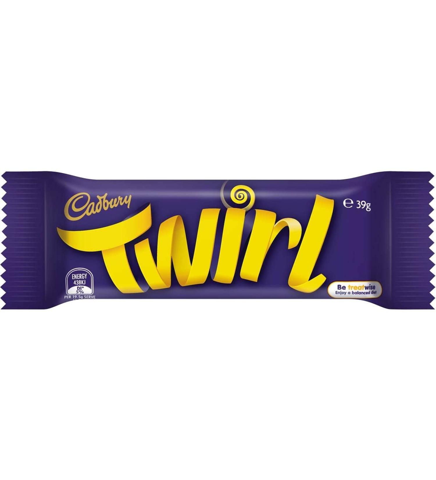 Barre Cadbury Twirl 39g x 42